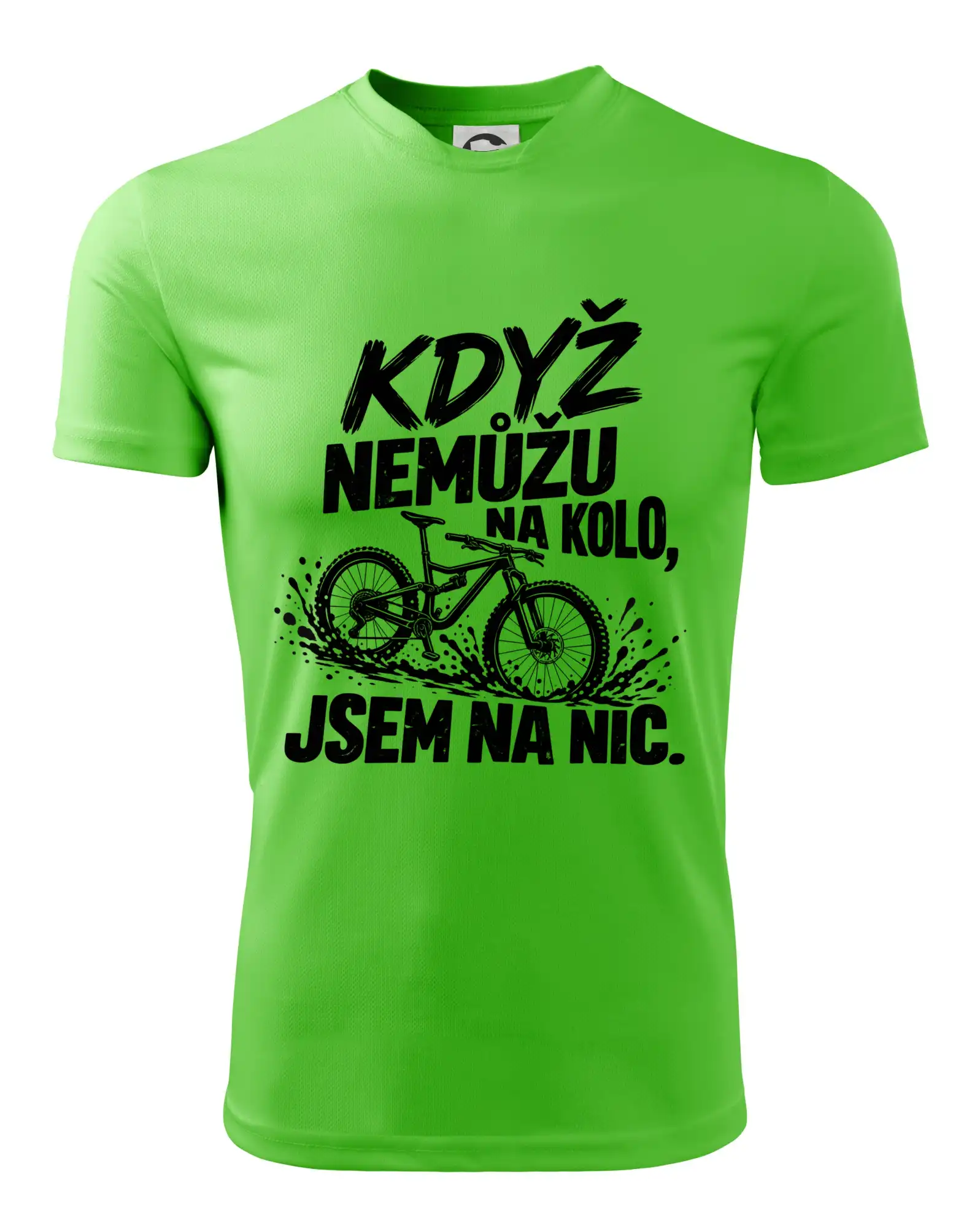 Když nemůžu na kolo jsem na nic - bahno