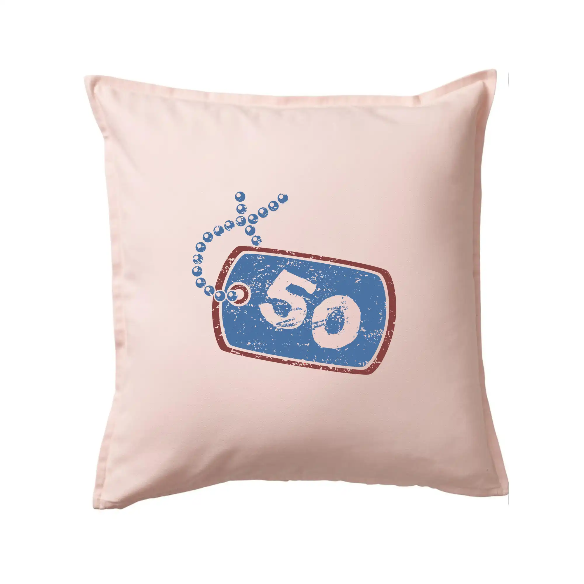 50 na krku štítek
