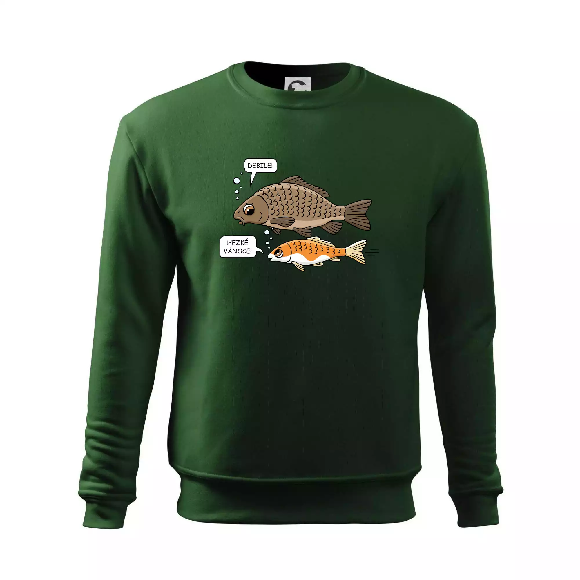 Hezké Vánoce Kapr a Koi kapr (Hana-creative)