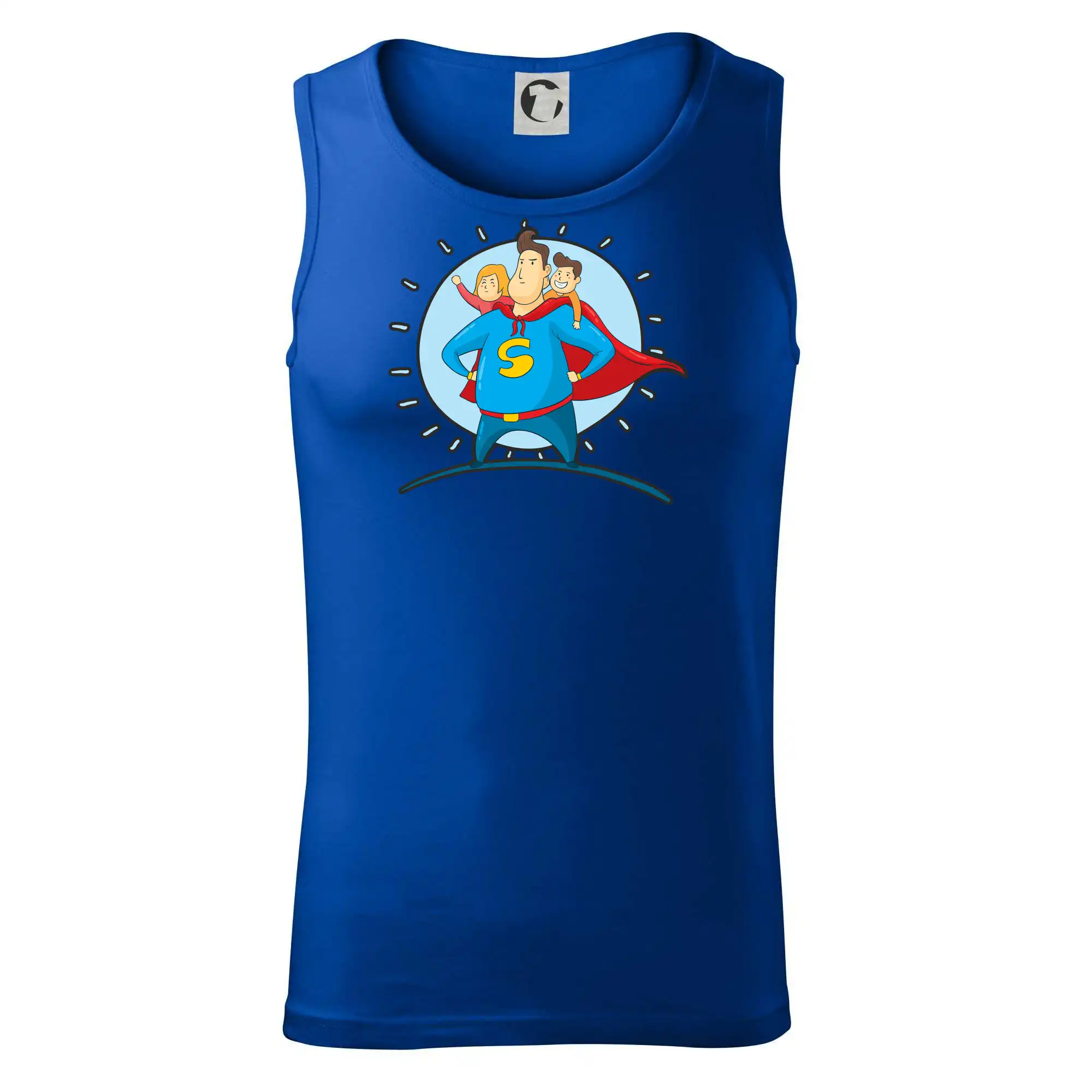 Táta superman - holka a kluk