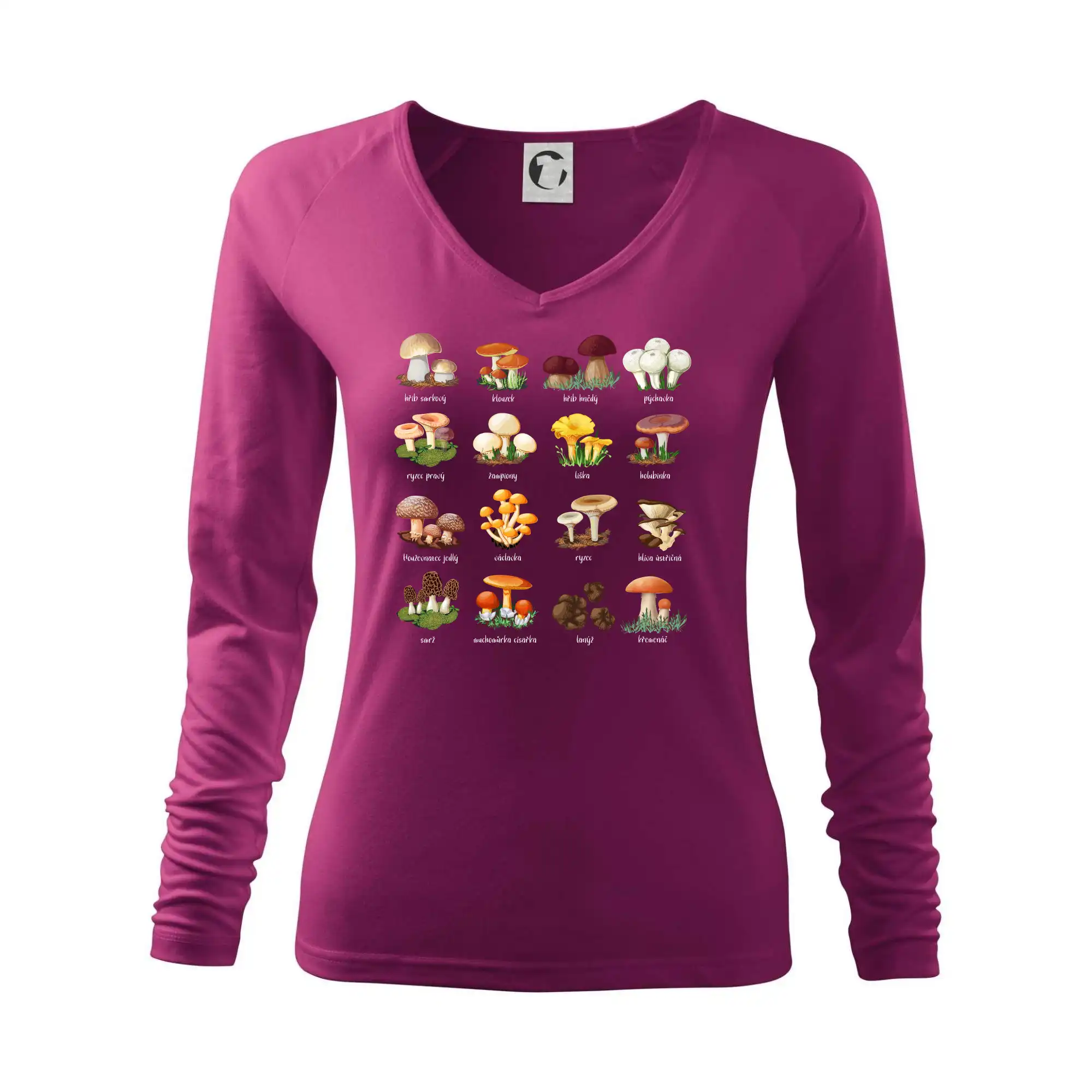 Atlas hub - triko s houbami