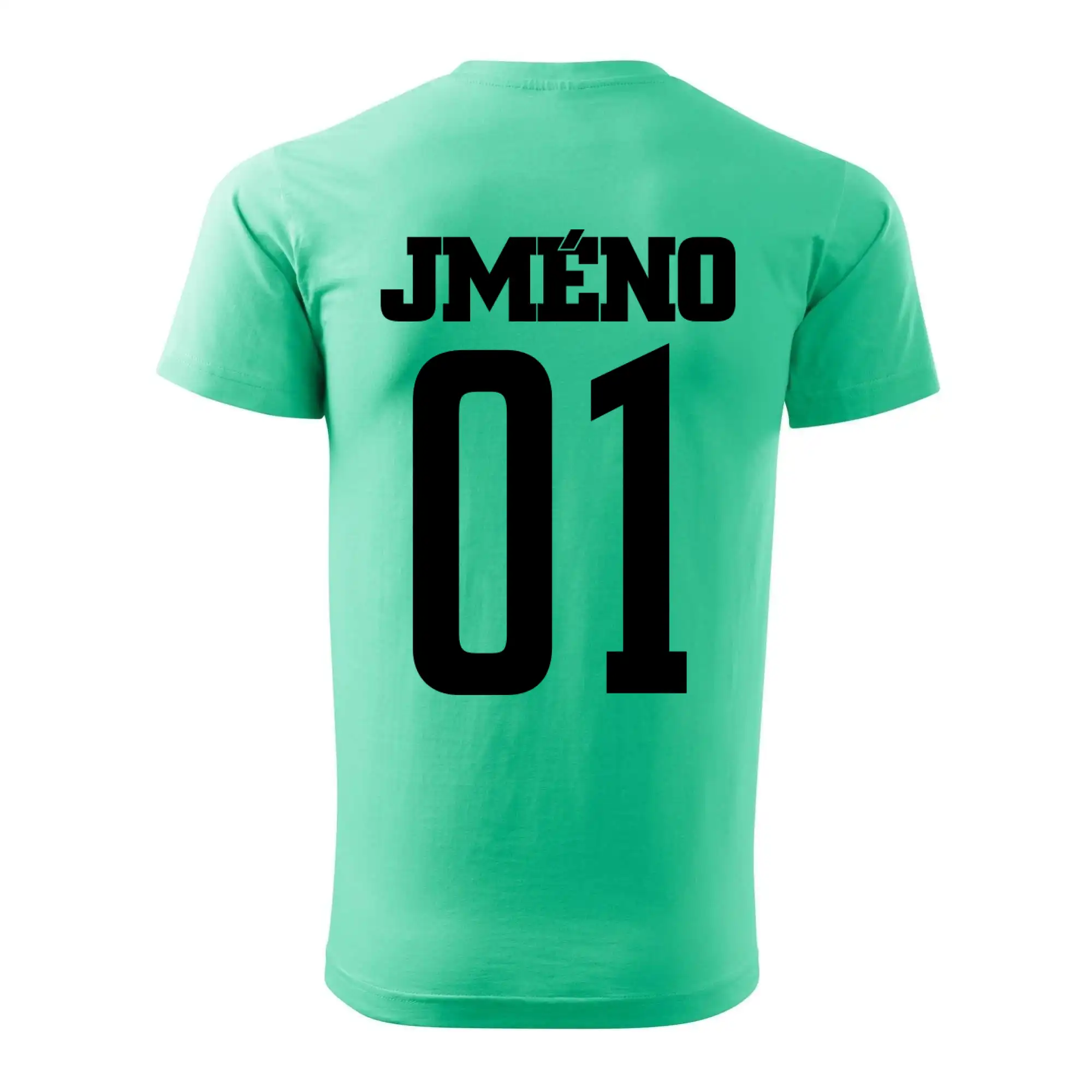 Fotbalový dres - vlastní jméno a číslo