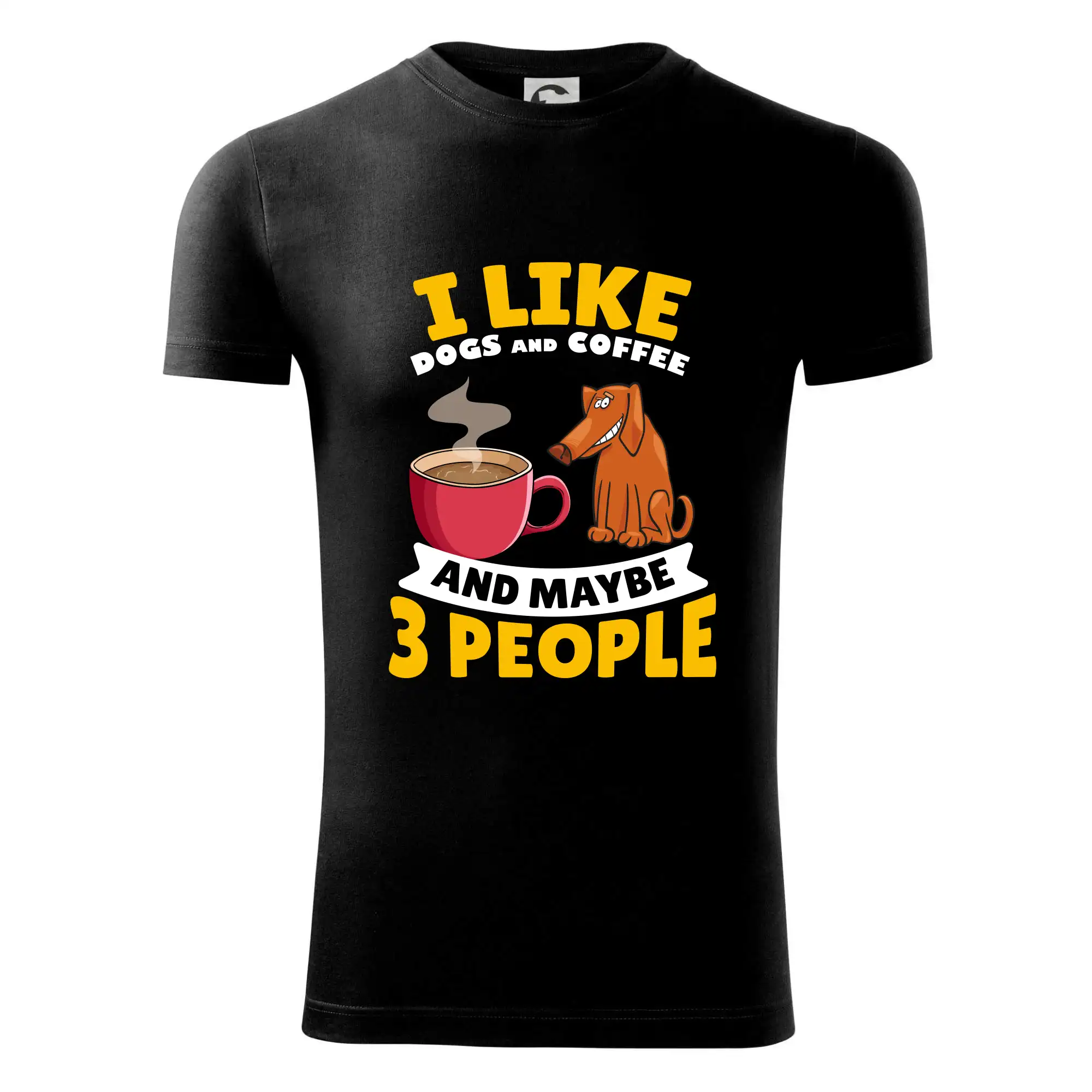 I like dogs and coffee and maybe 3 people