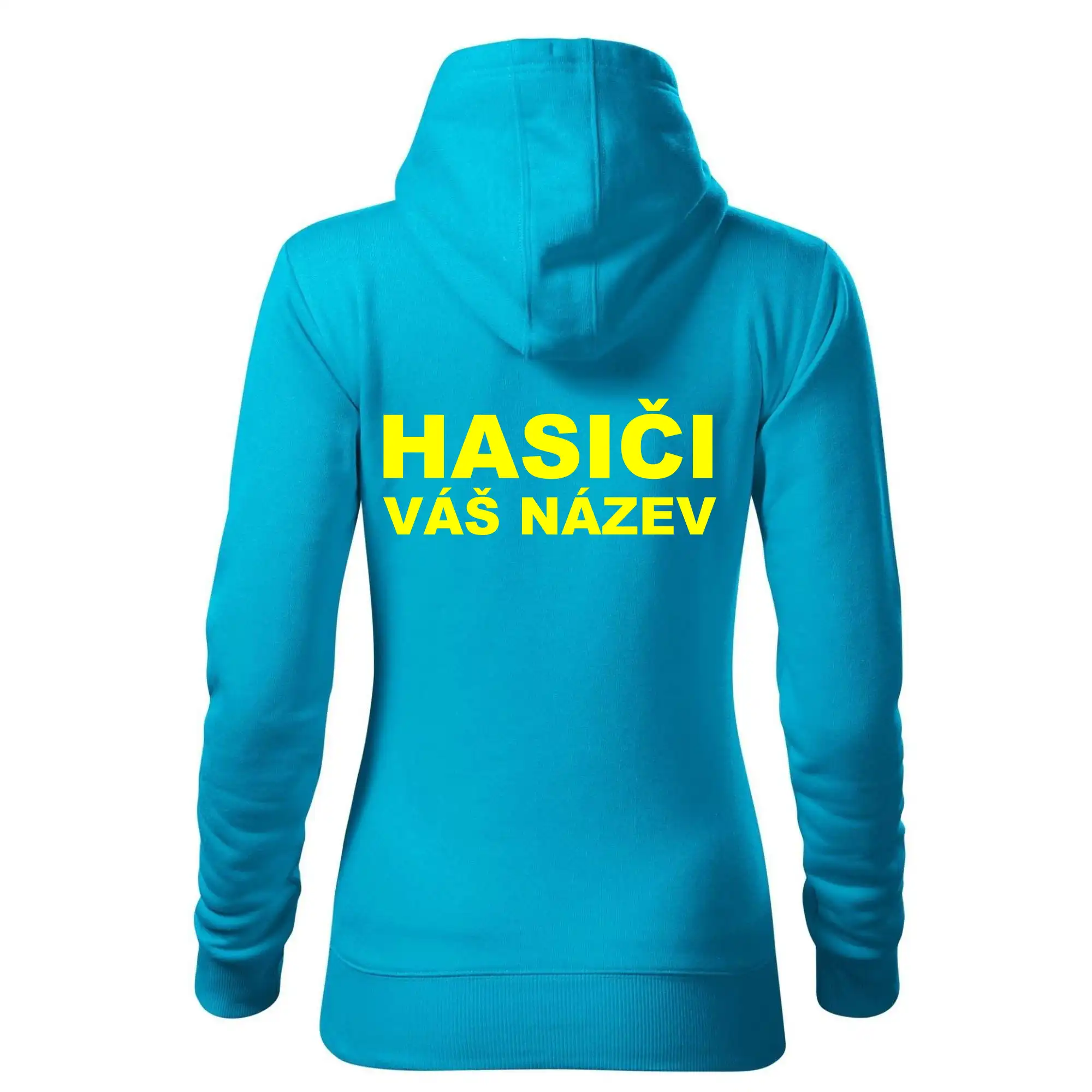 Hasiči - žlutý nápis - váš název sboru