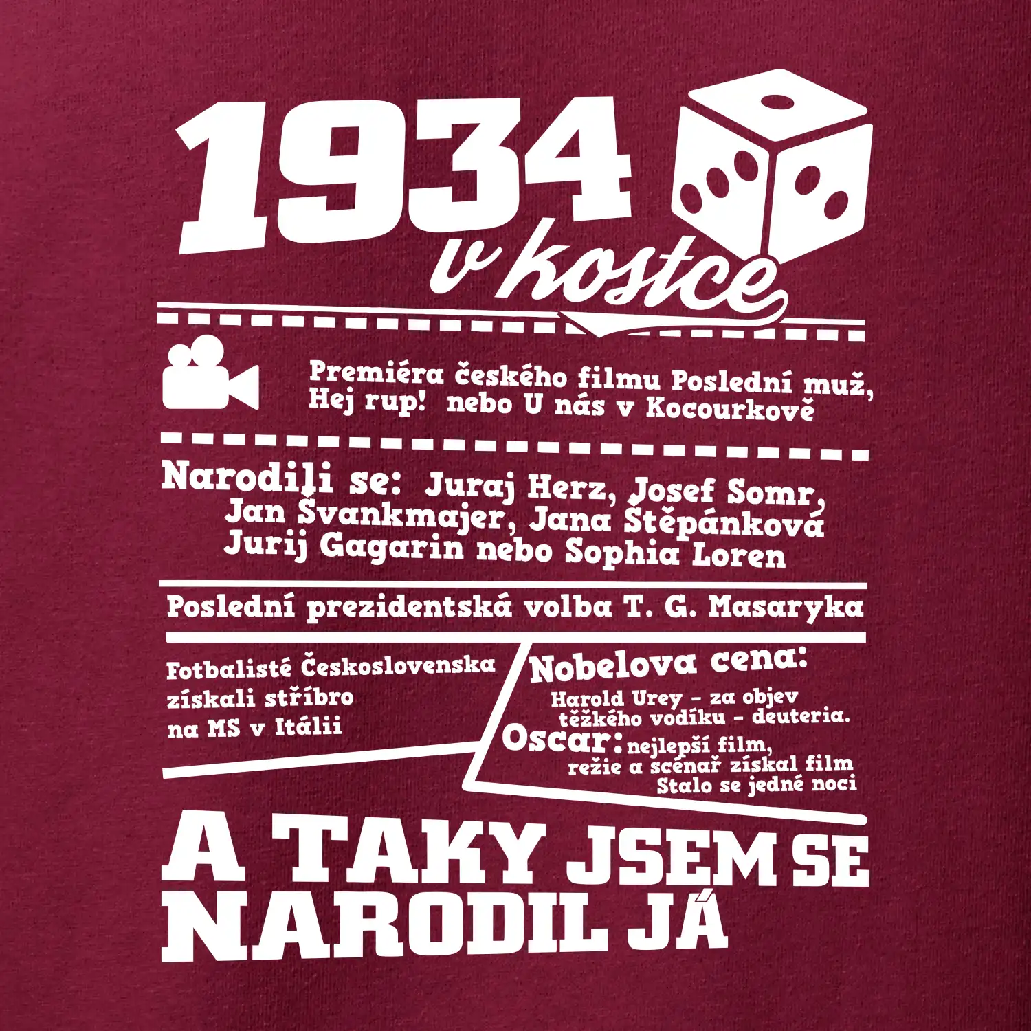 1934 v kostce