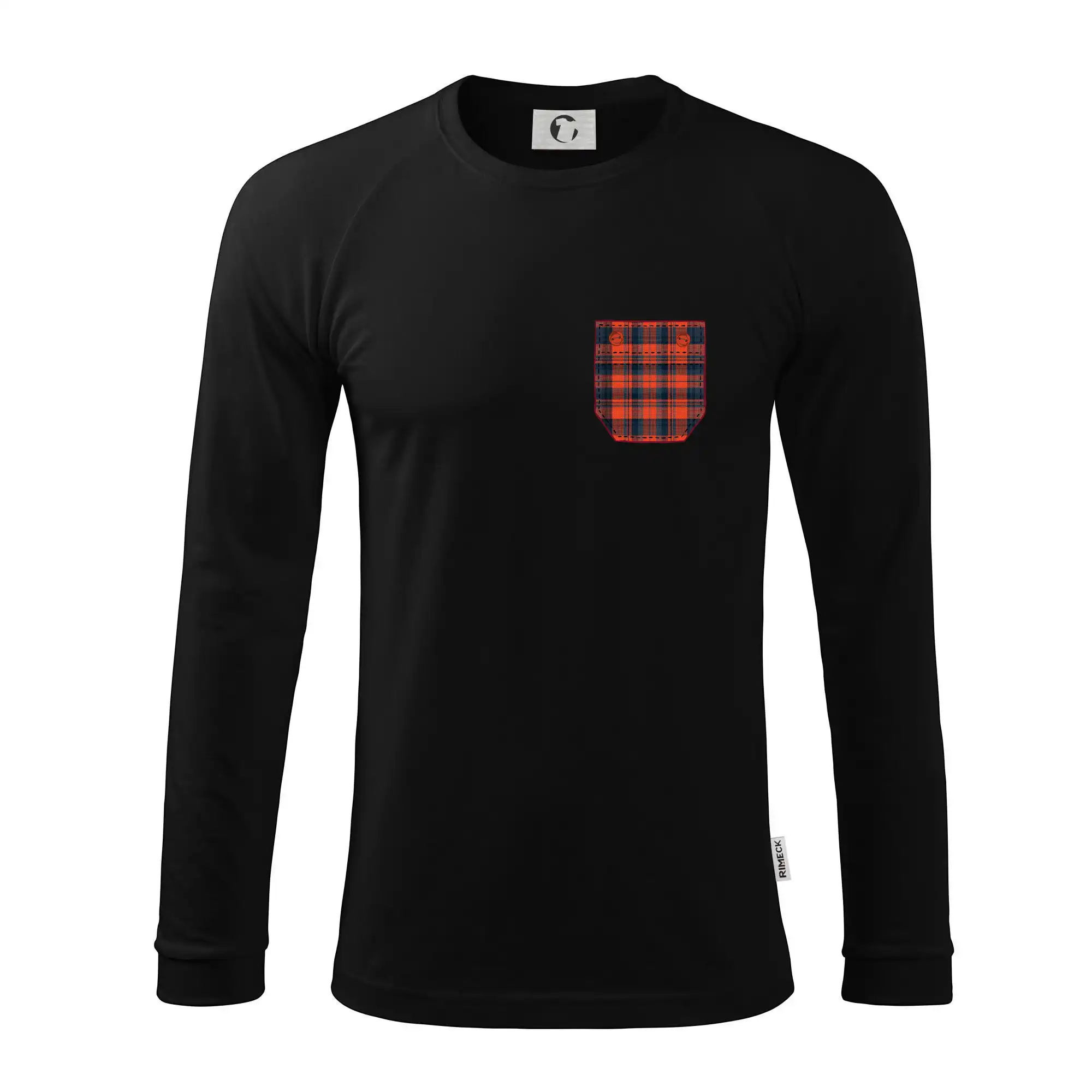 Flanelové triko červené