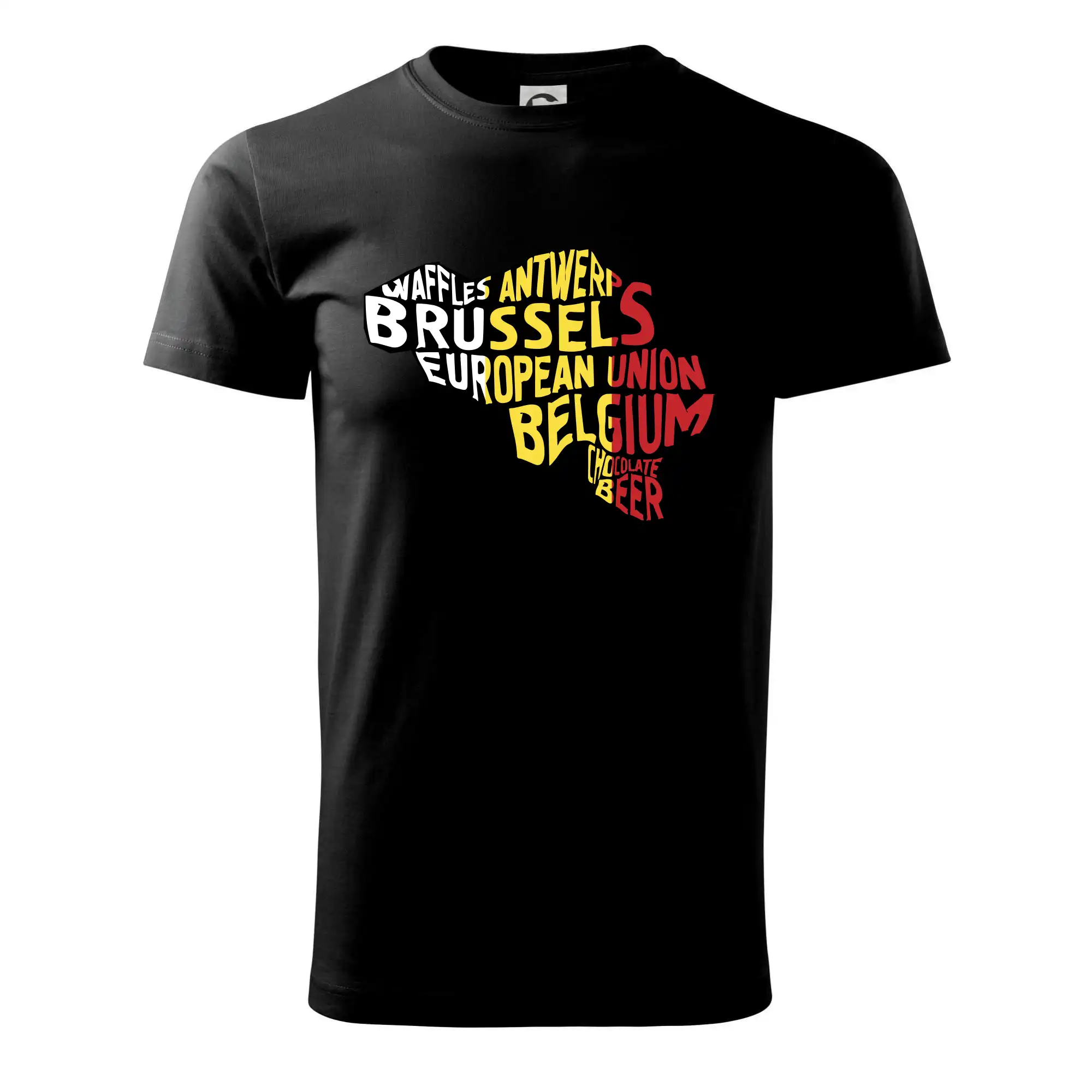 Mapy - názvy měst - Belgie