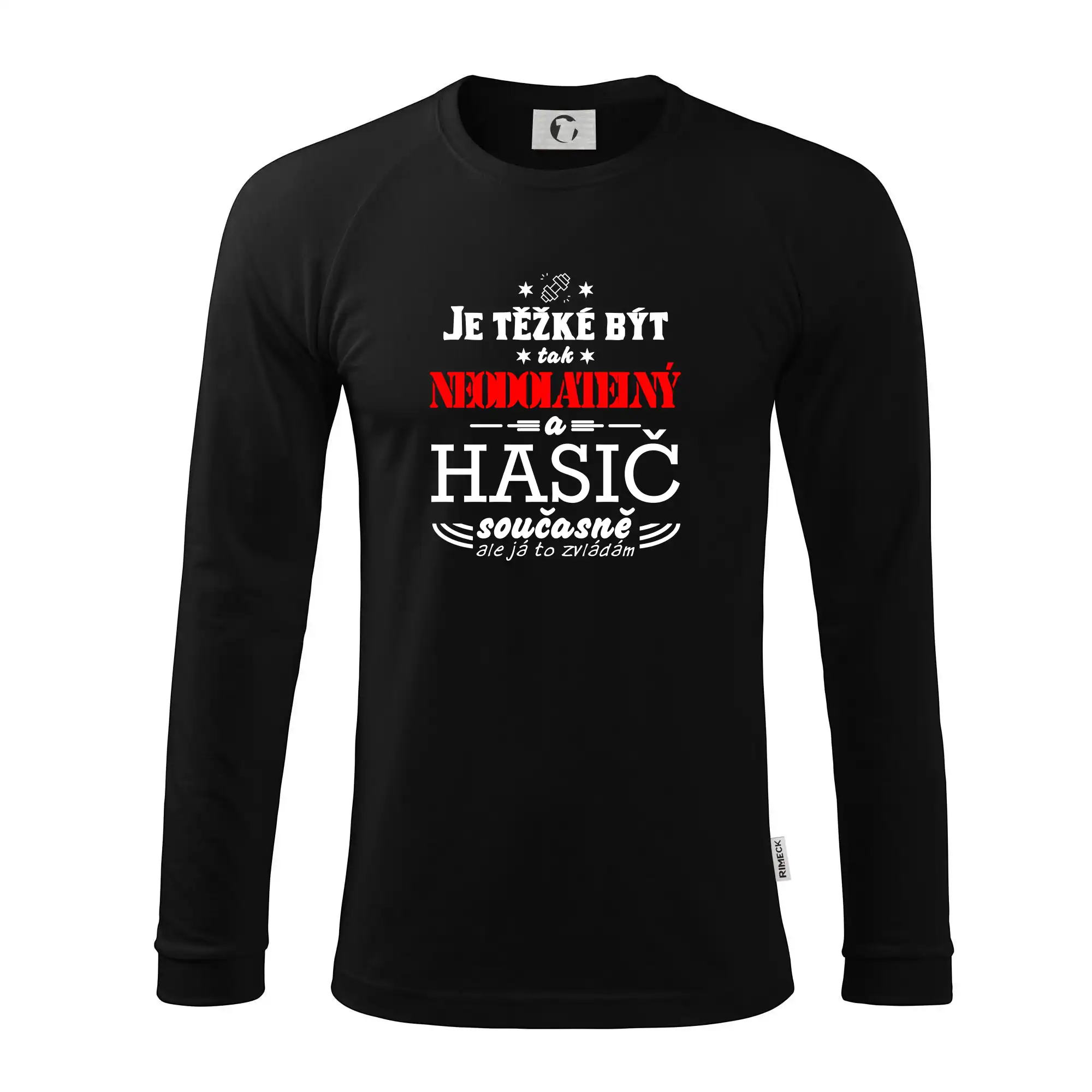 Je těžké být tak neodolatelný - hasič