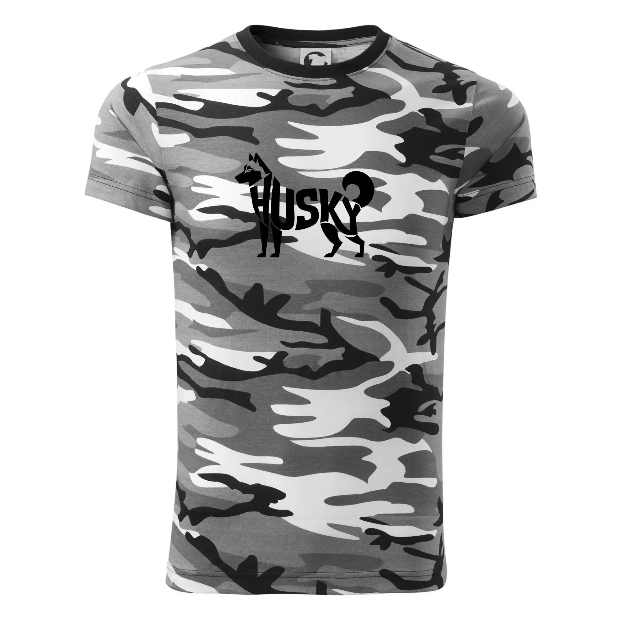 Husky nápis v těle