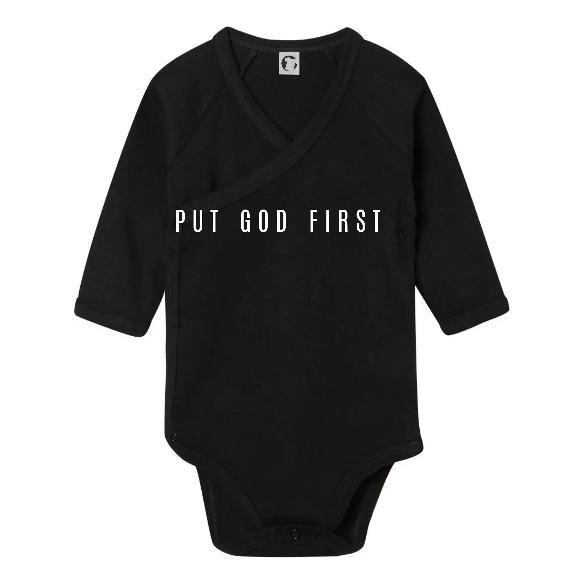 Put God first slabý nápis