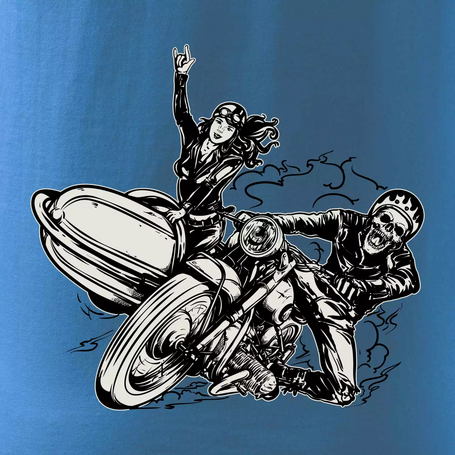 Motorka se sajdkou