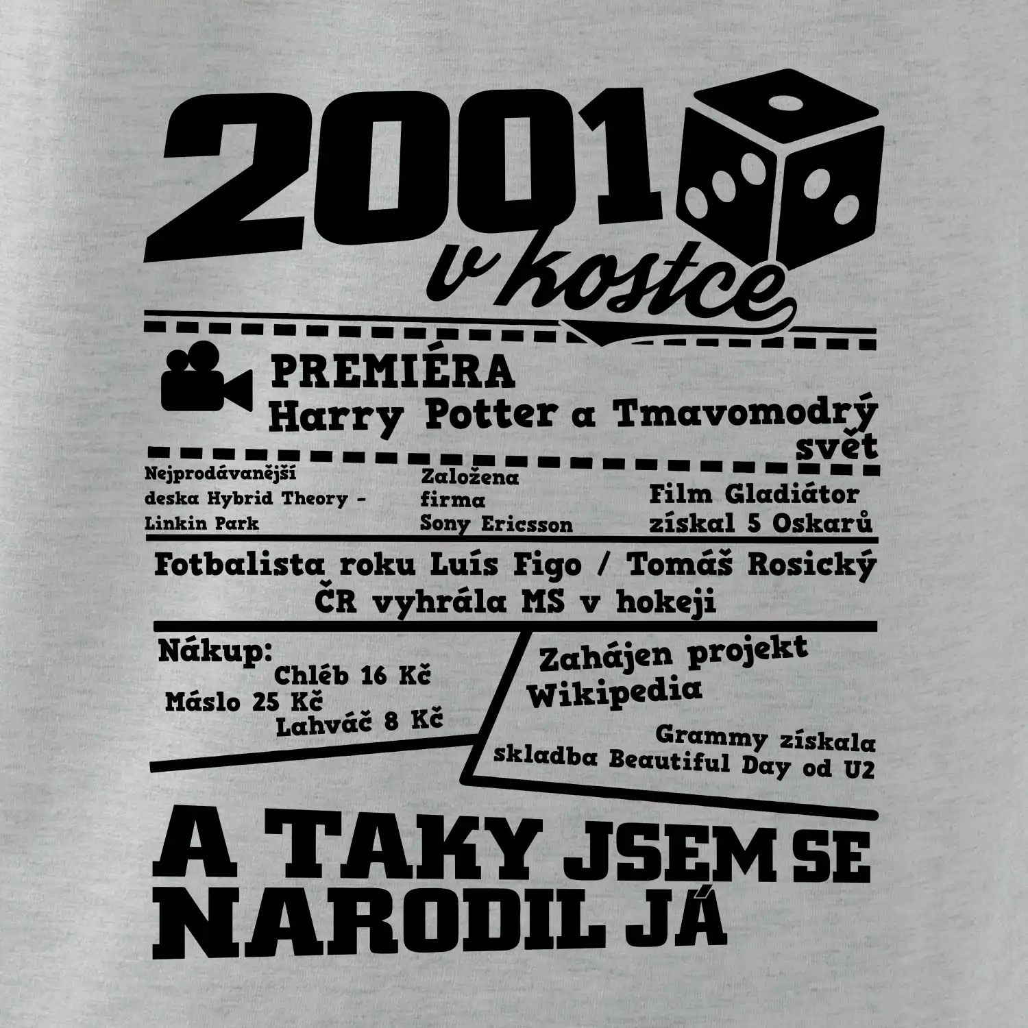 2001 v kostce