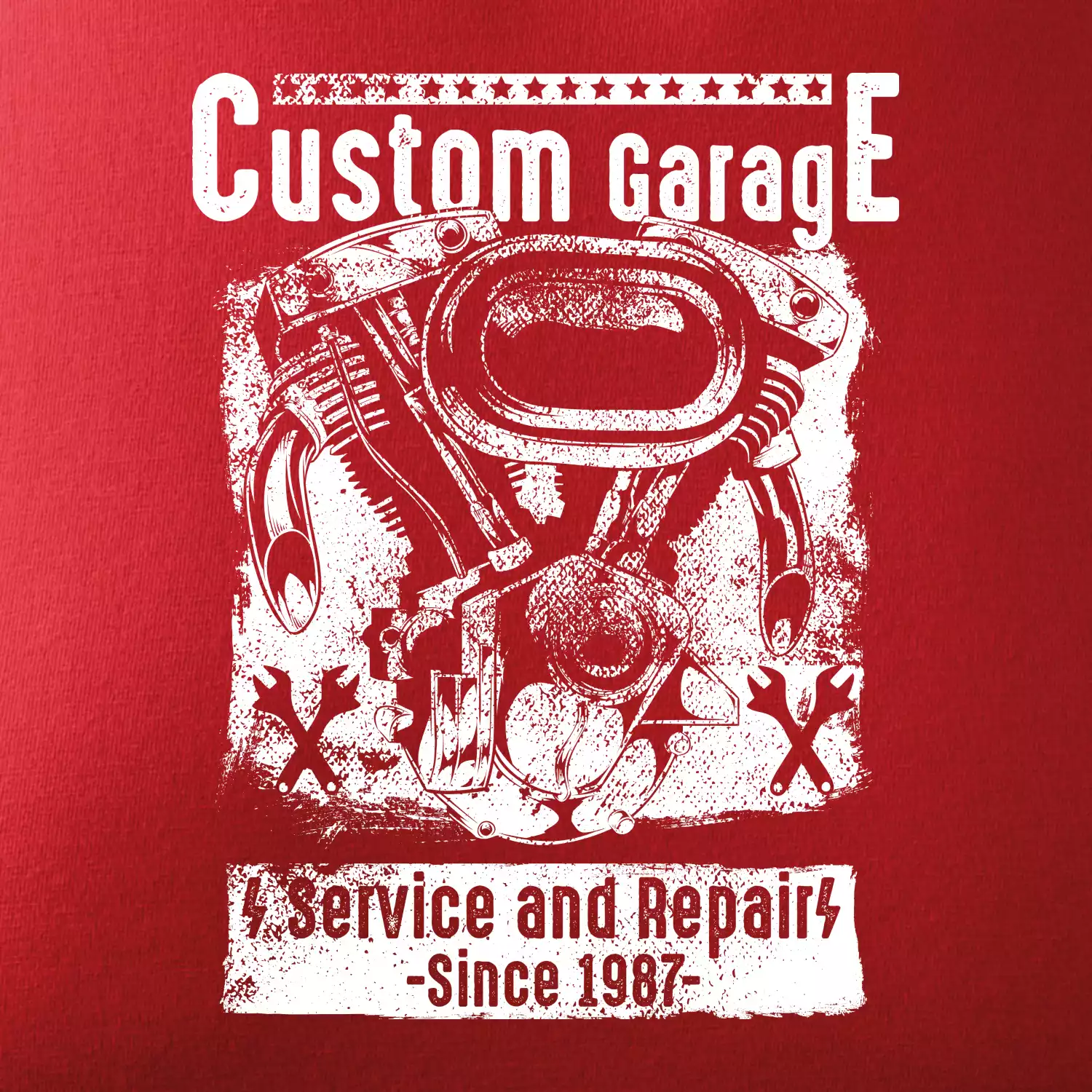 Custom Motorcycle Garage