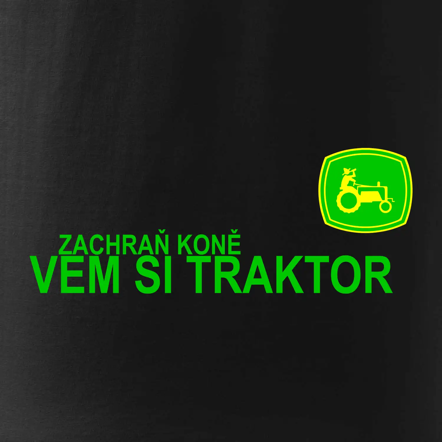 Zachraň koně, vem si traktor!