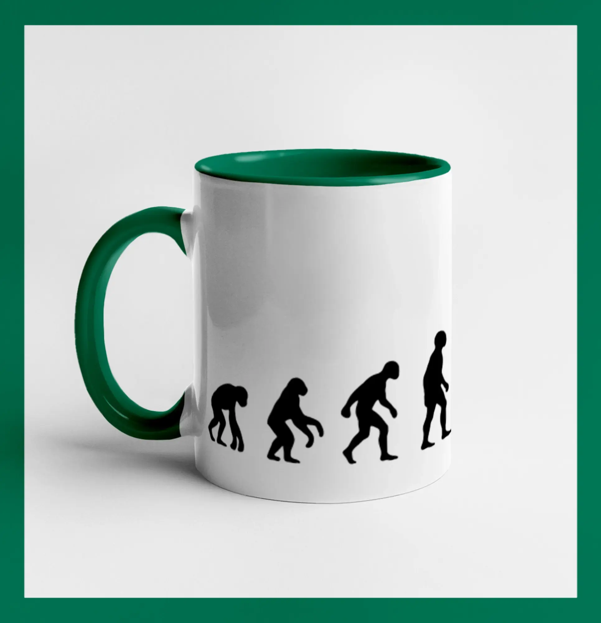 Evoluce dřevorubec - pila a strom