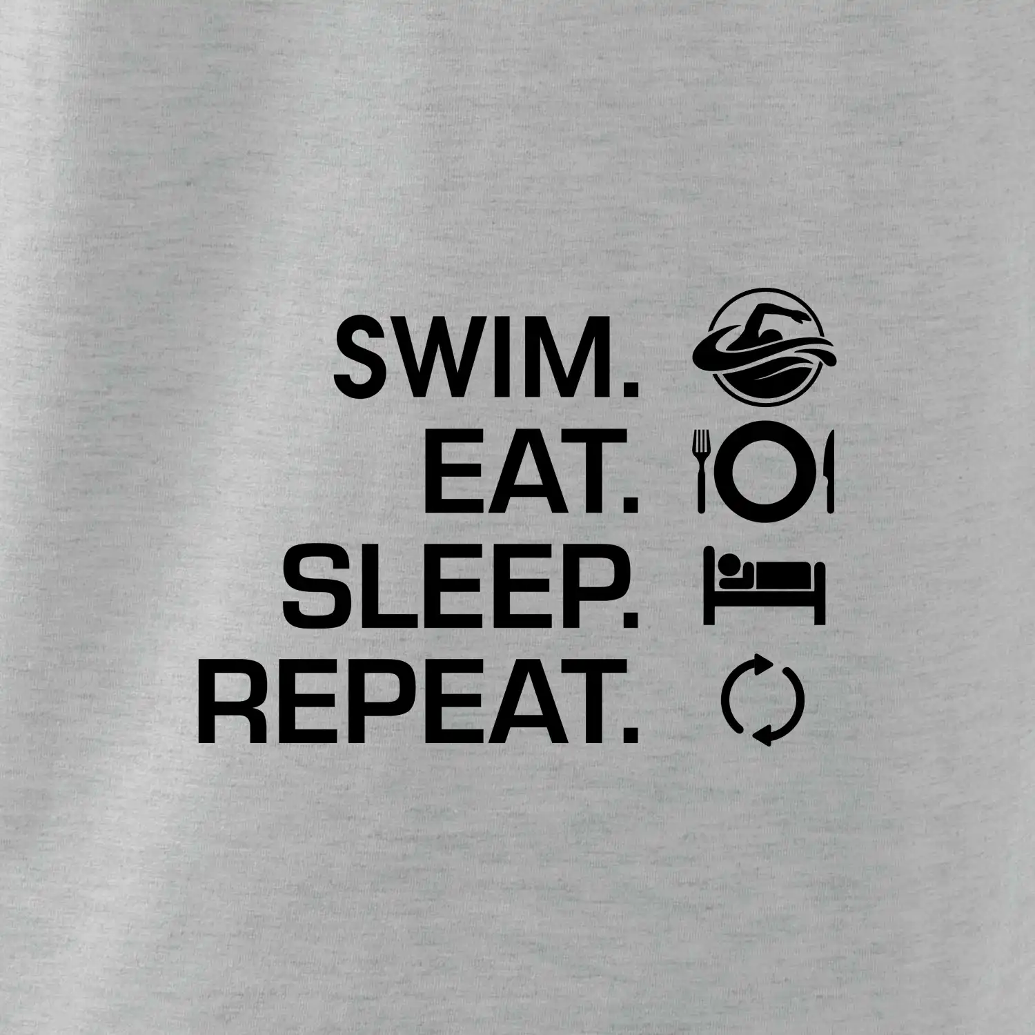Eat sleep swim