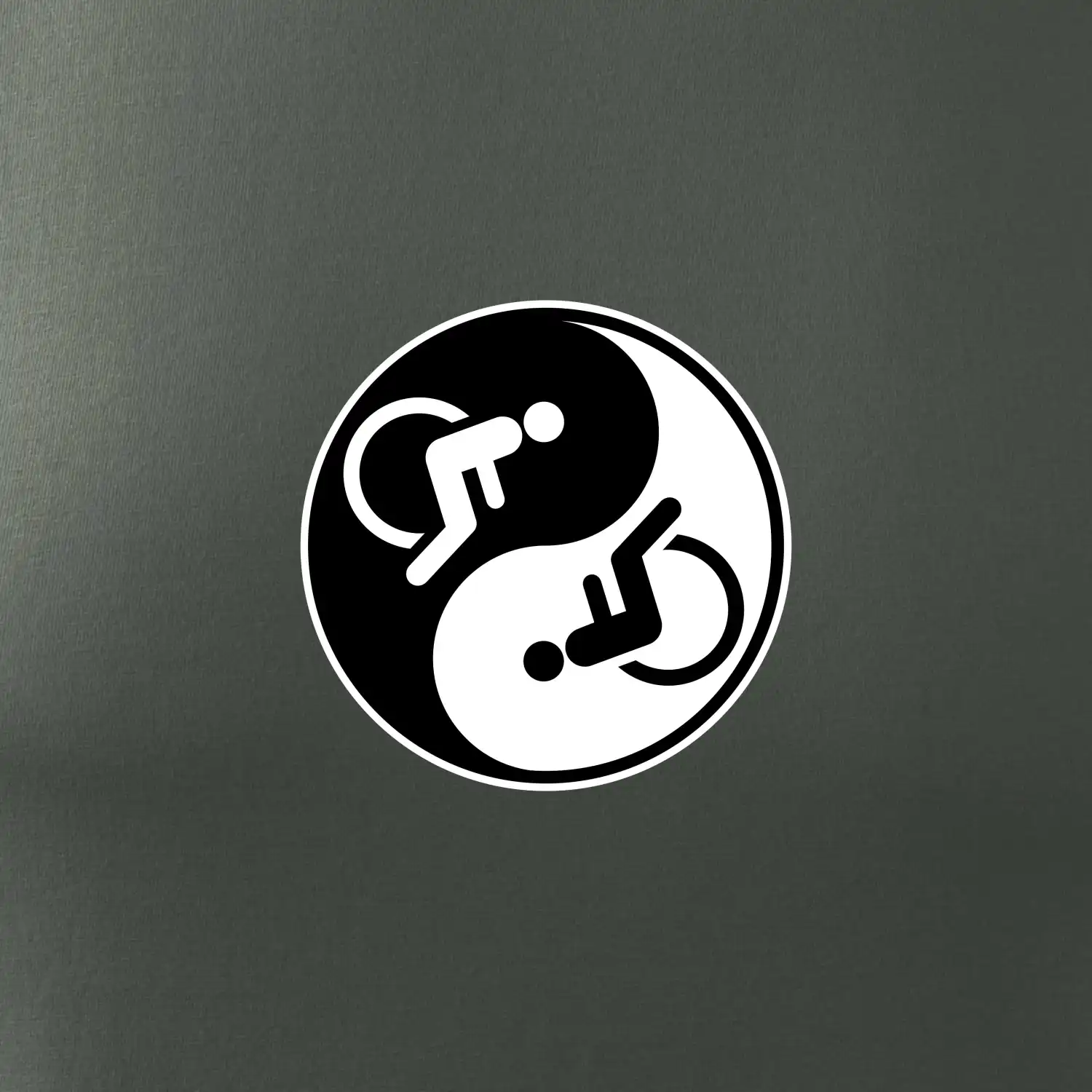 Jin jang vozíčkář