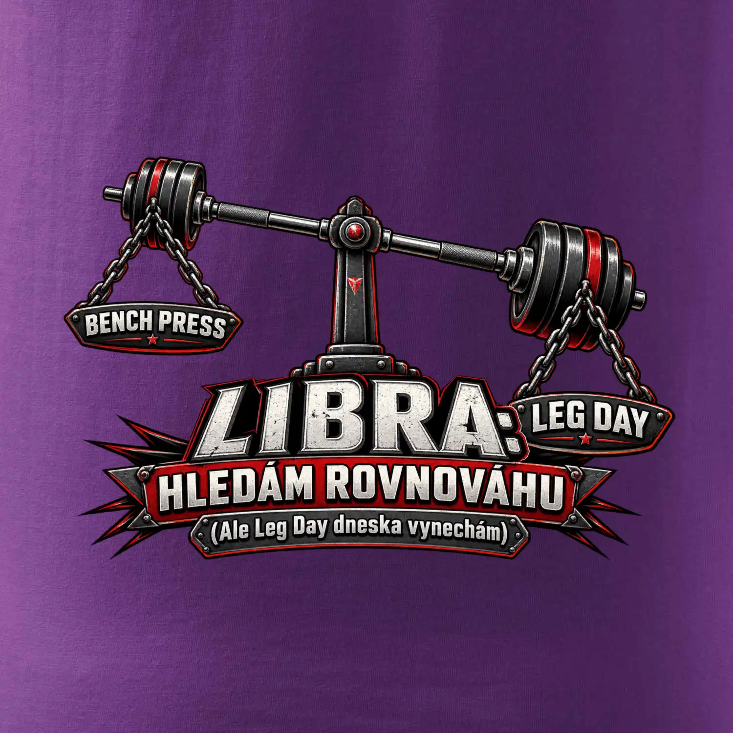 Váhy Leg Day vs Bench Press