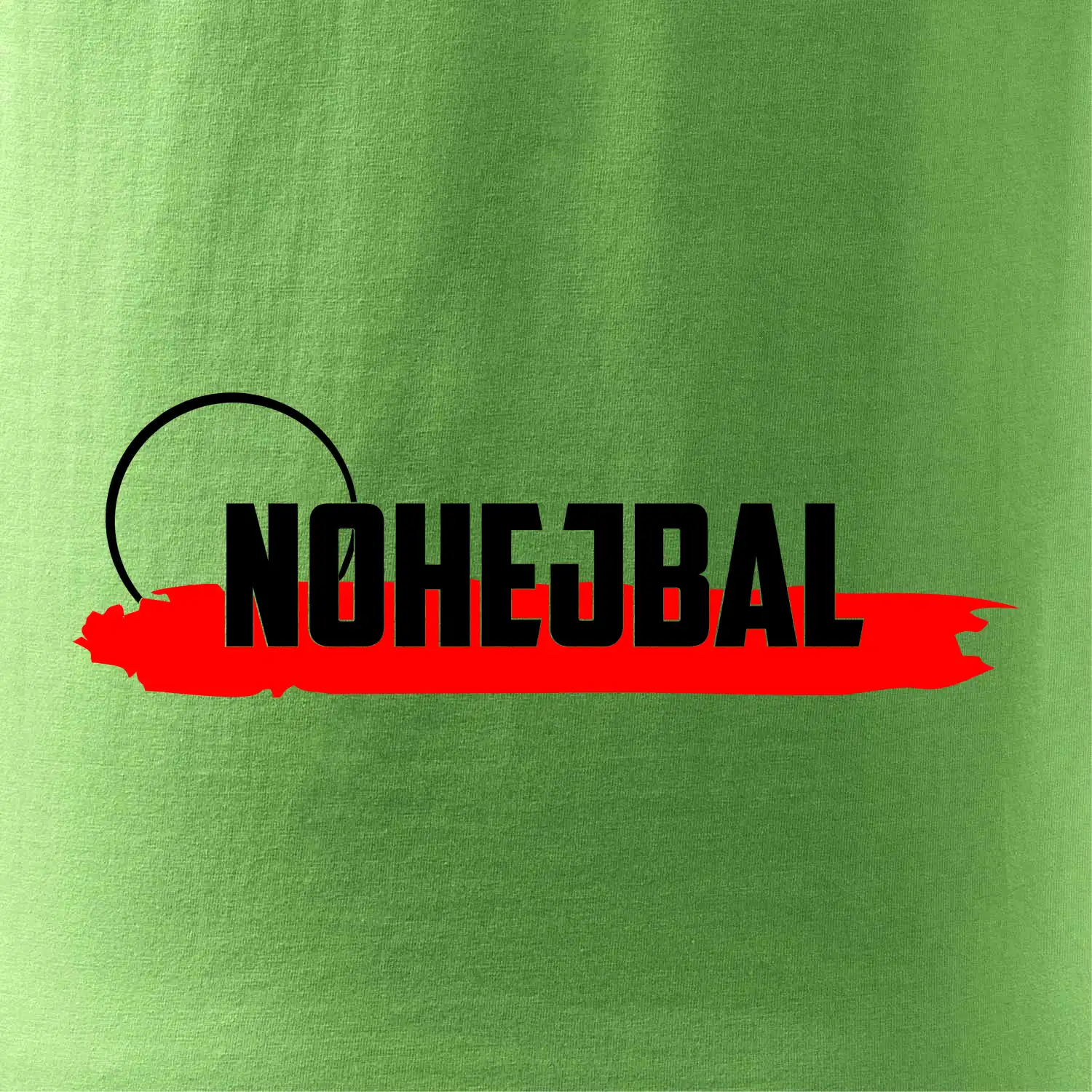 Nohejbal nápis