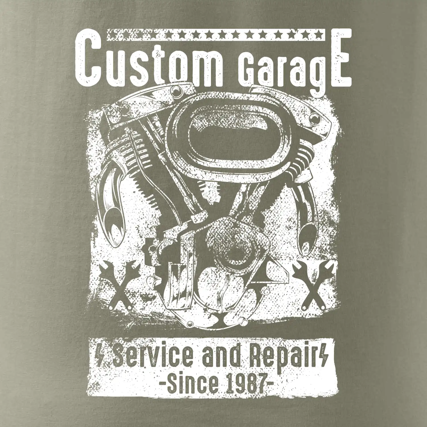 Custom Motorcycle Garage
