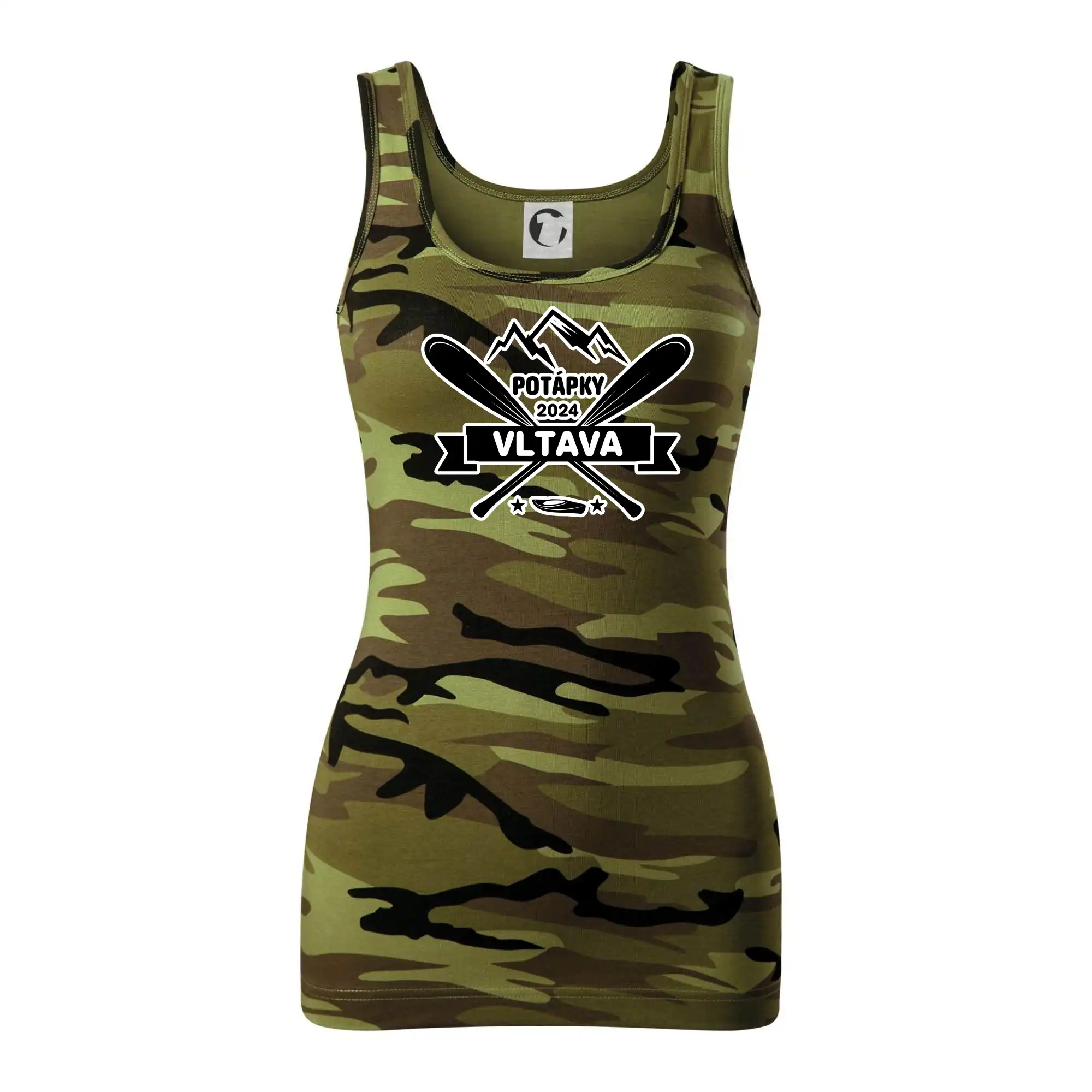 Na vodu - pádla hory (vlastní nápis)