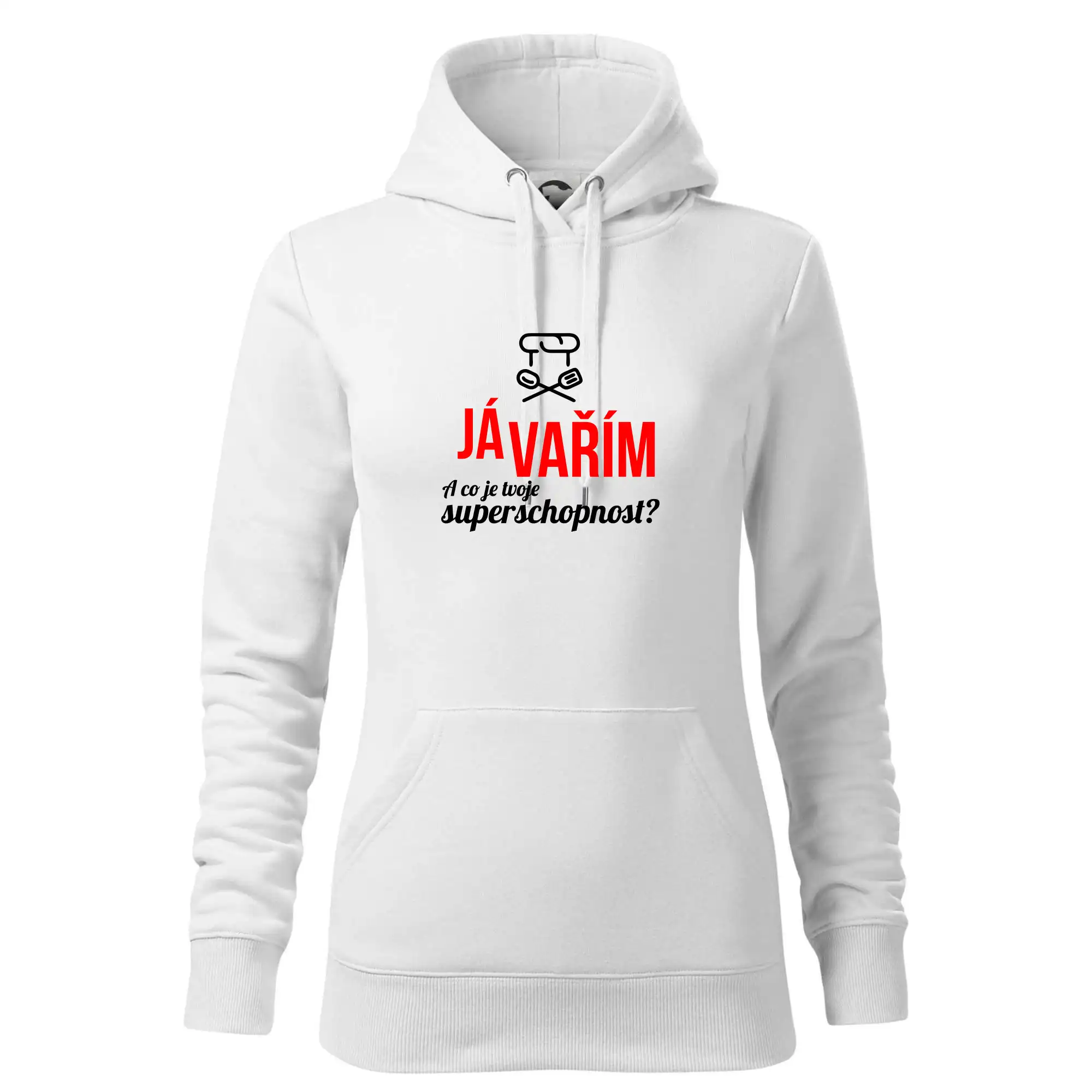 Já vařím - tvoje superschopnost? rovný nápis