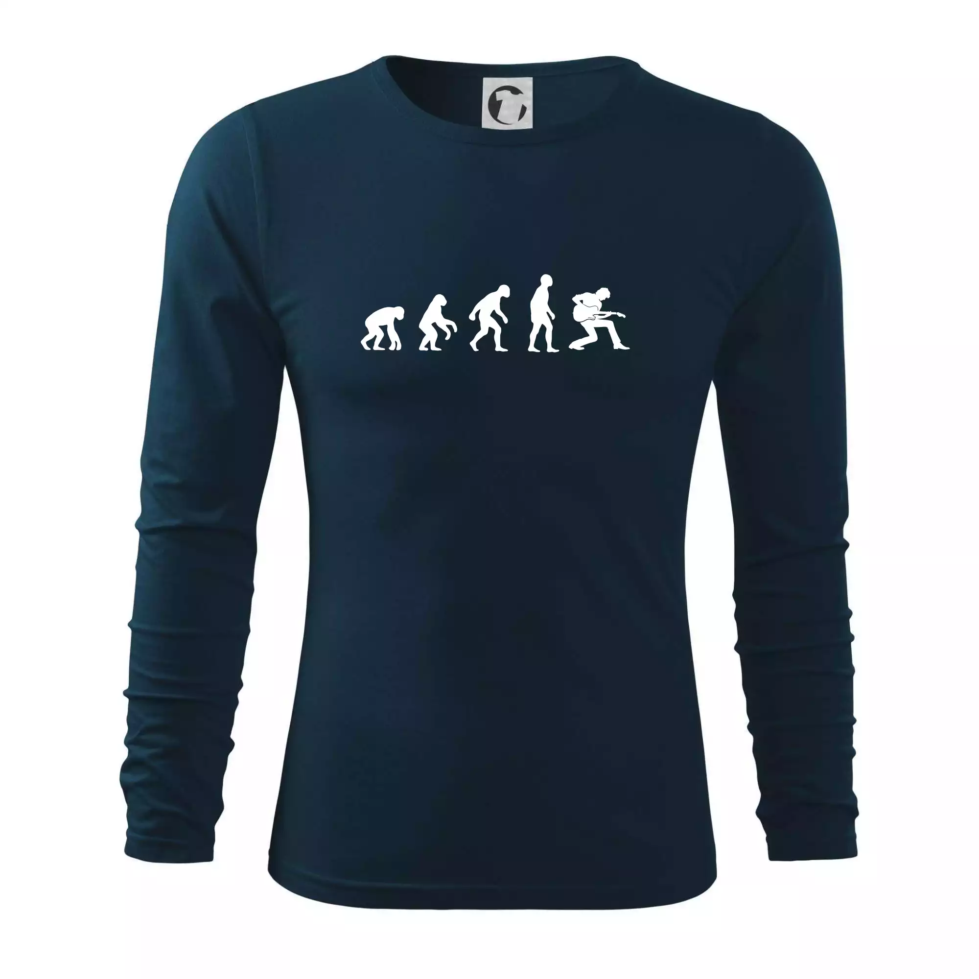 Evoluce kytarista - klečící