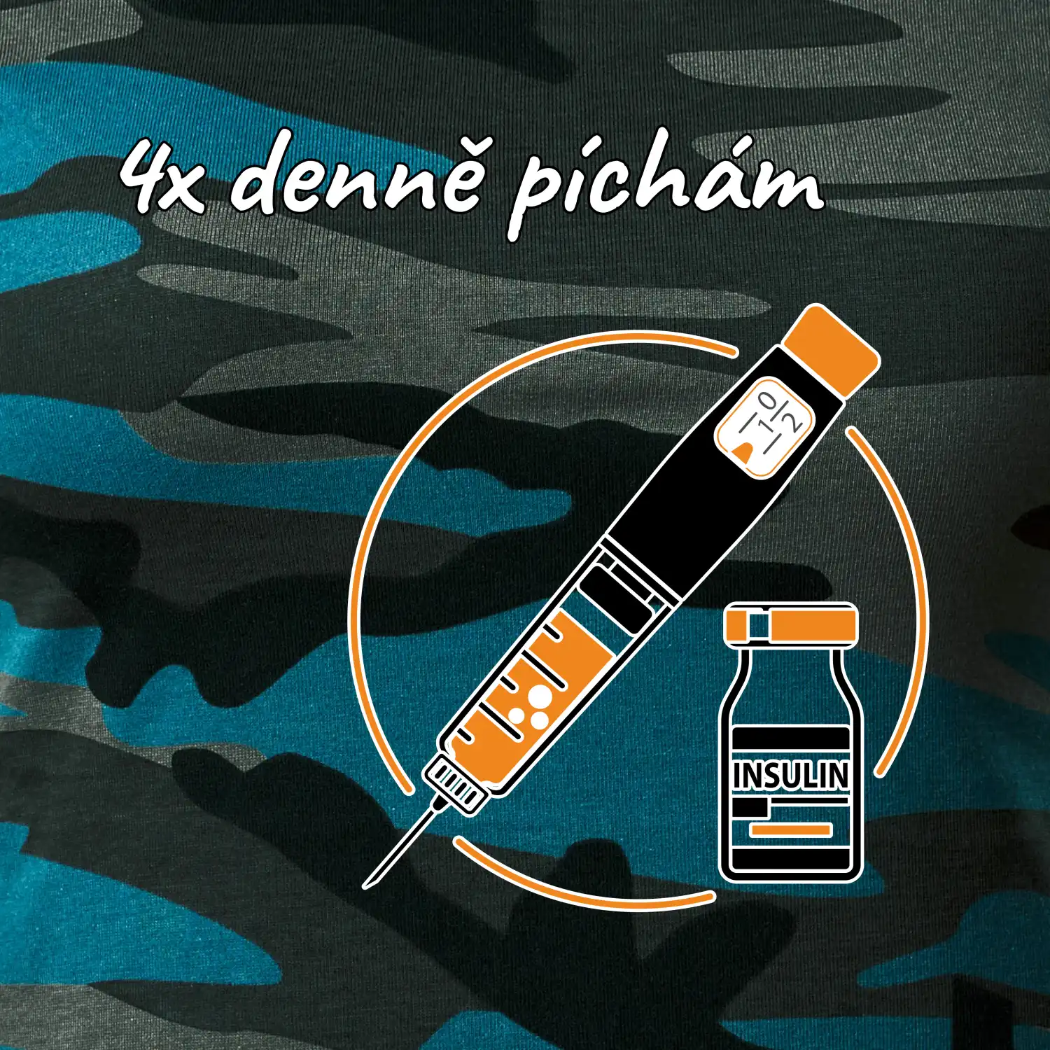 4x denně píchám Insulin