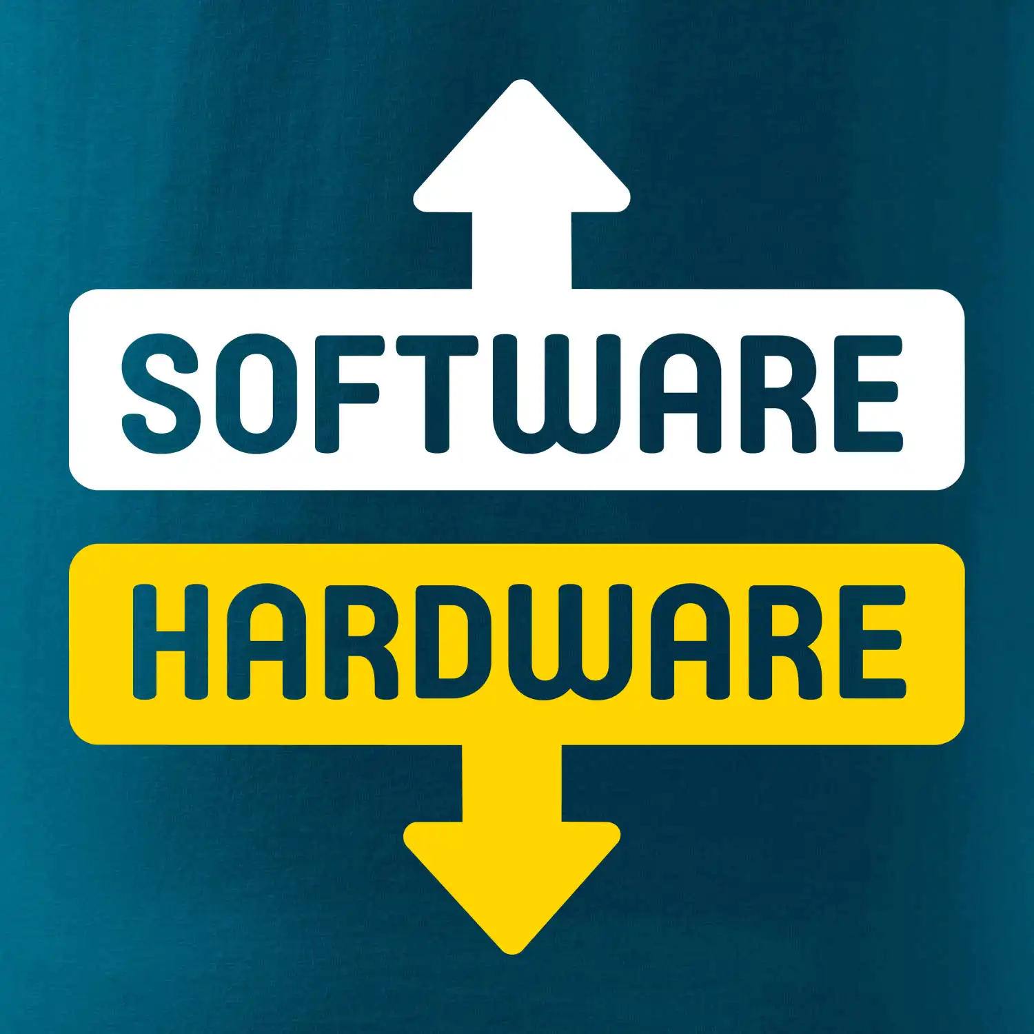 Software hardware - šipky