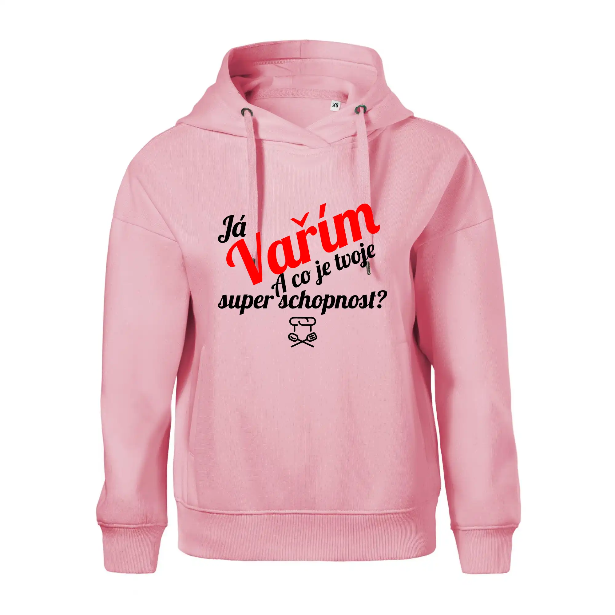 Já vařím - tvoje superschopnost? šikmý nápis