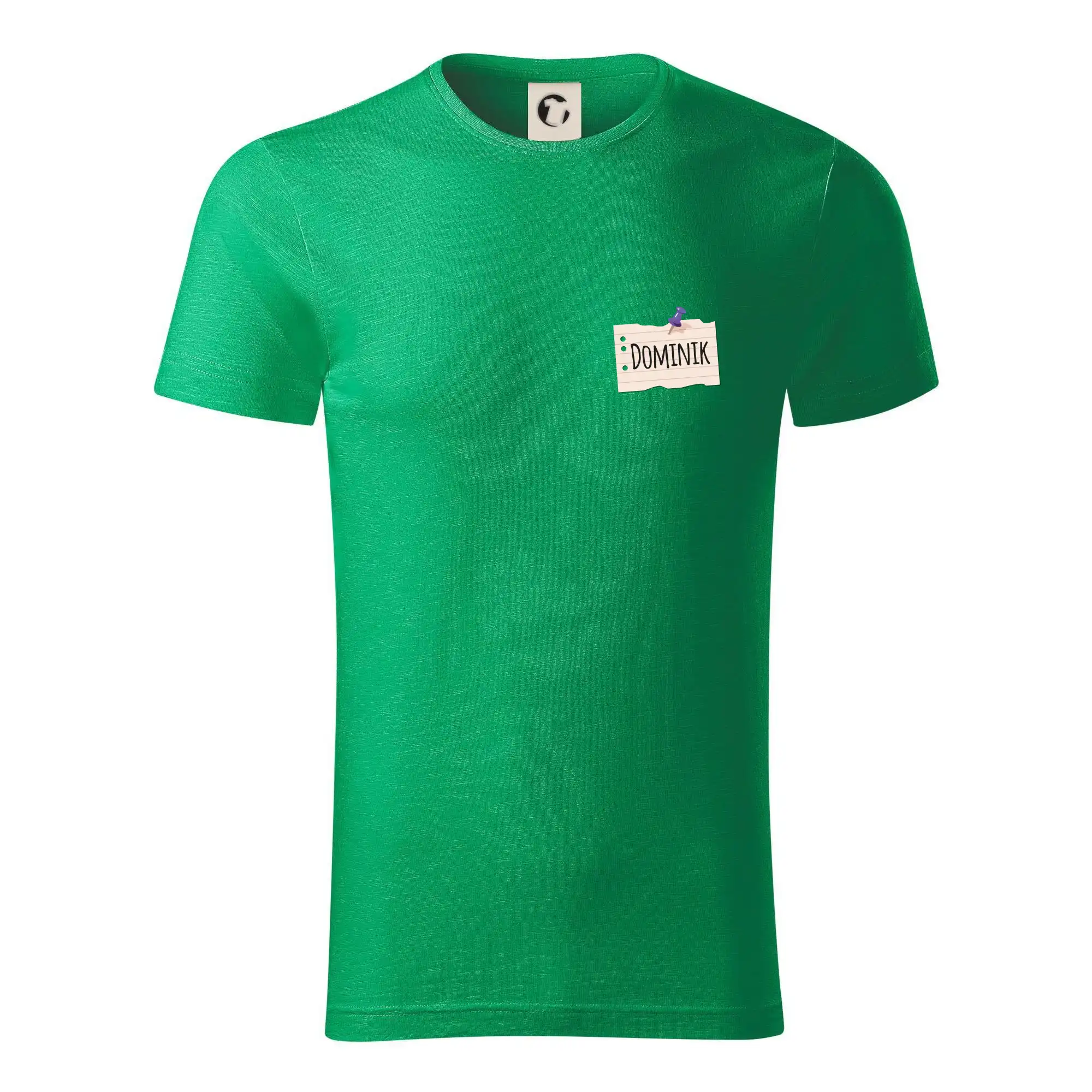 Papírek se jmenovkou - prso - vlastní jméno