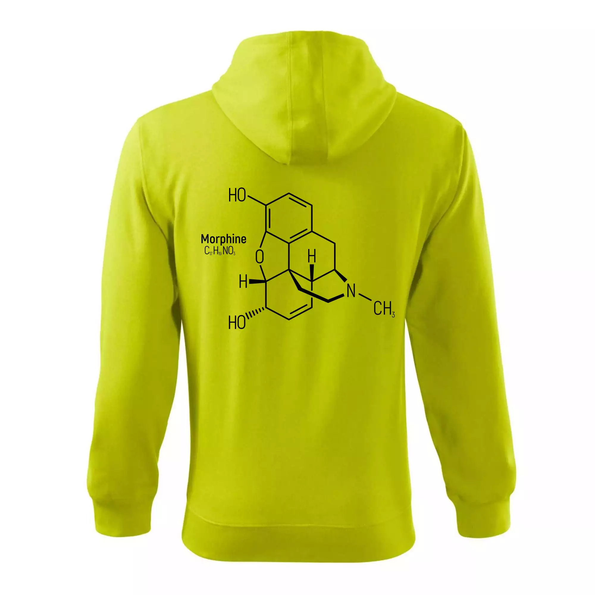 Molekulární struktura Morfin