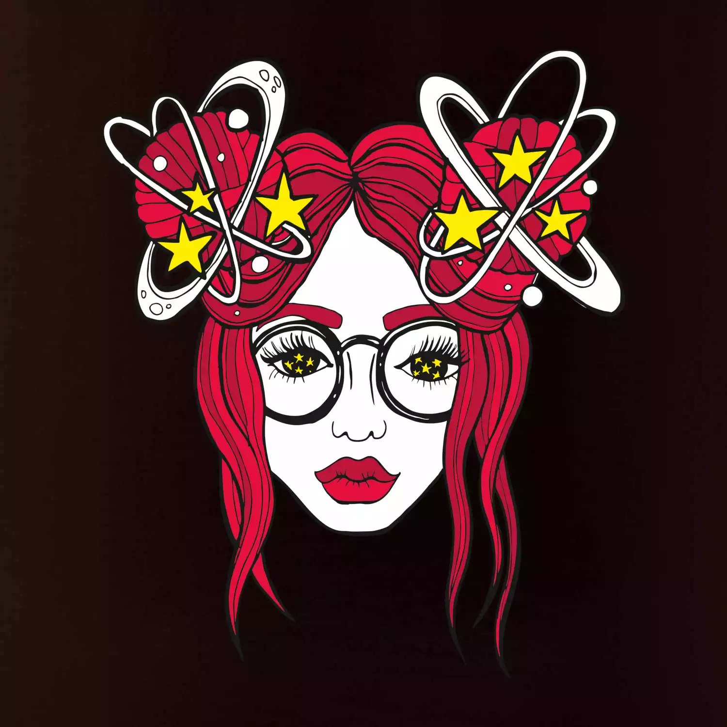 Magická červenovláska (Pecka design)