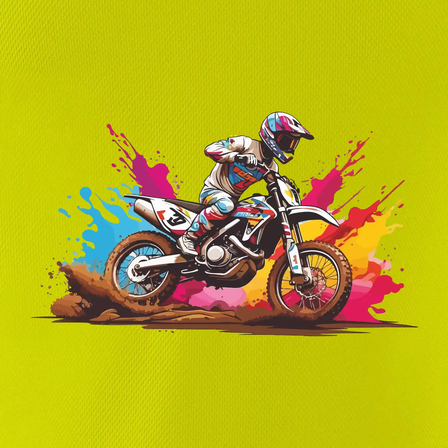 Cross motorka splash