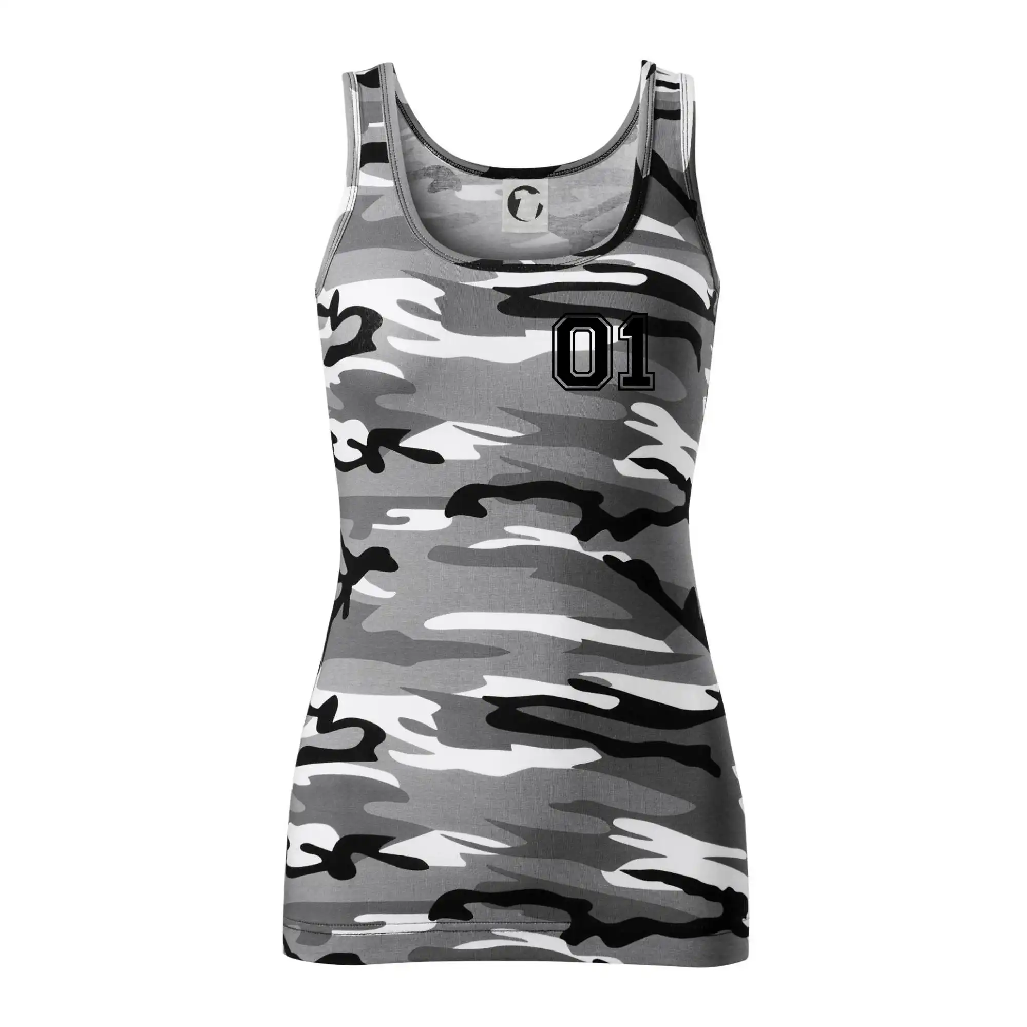 King - Queen - 01 dres (černobílá)