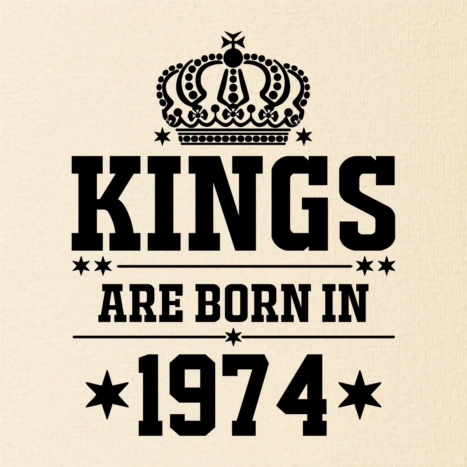 Kings are born in 1974