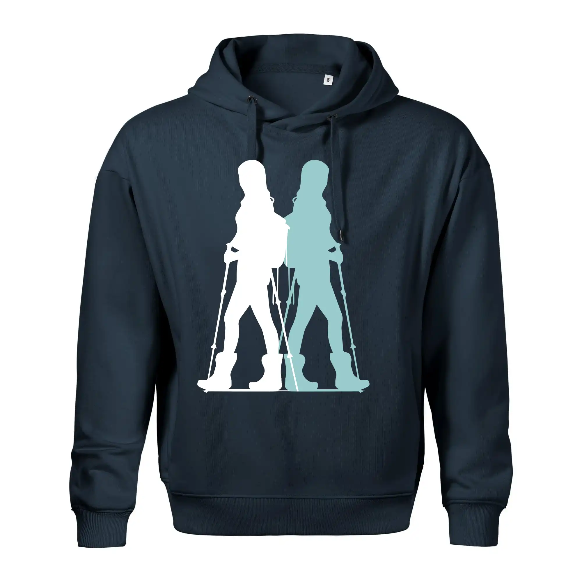 Nordic walking figury - žena