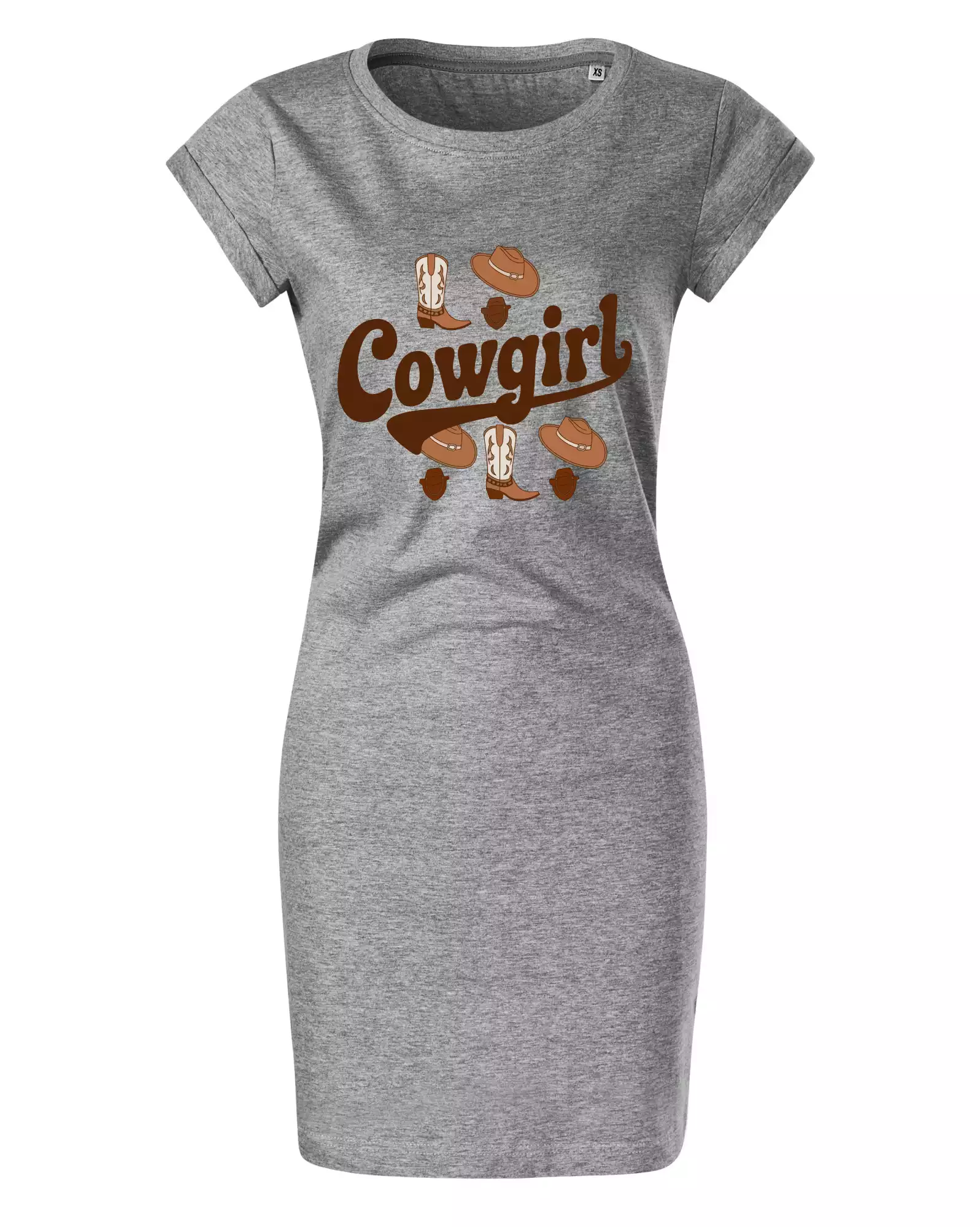 Cowgirl nápis a oblečení