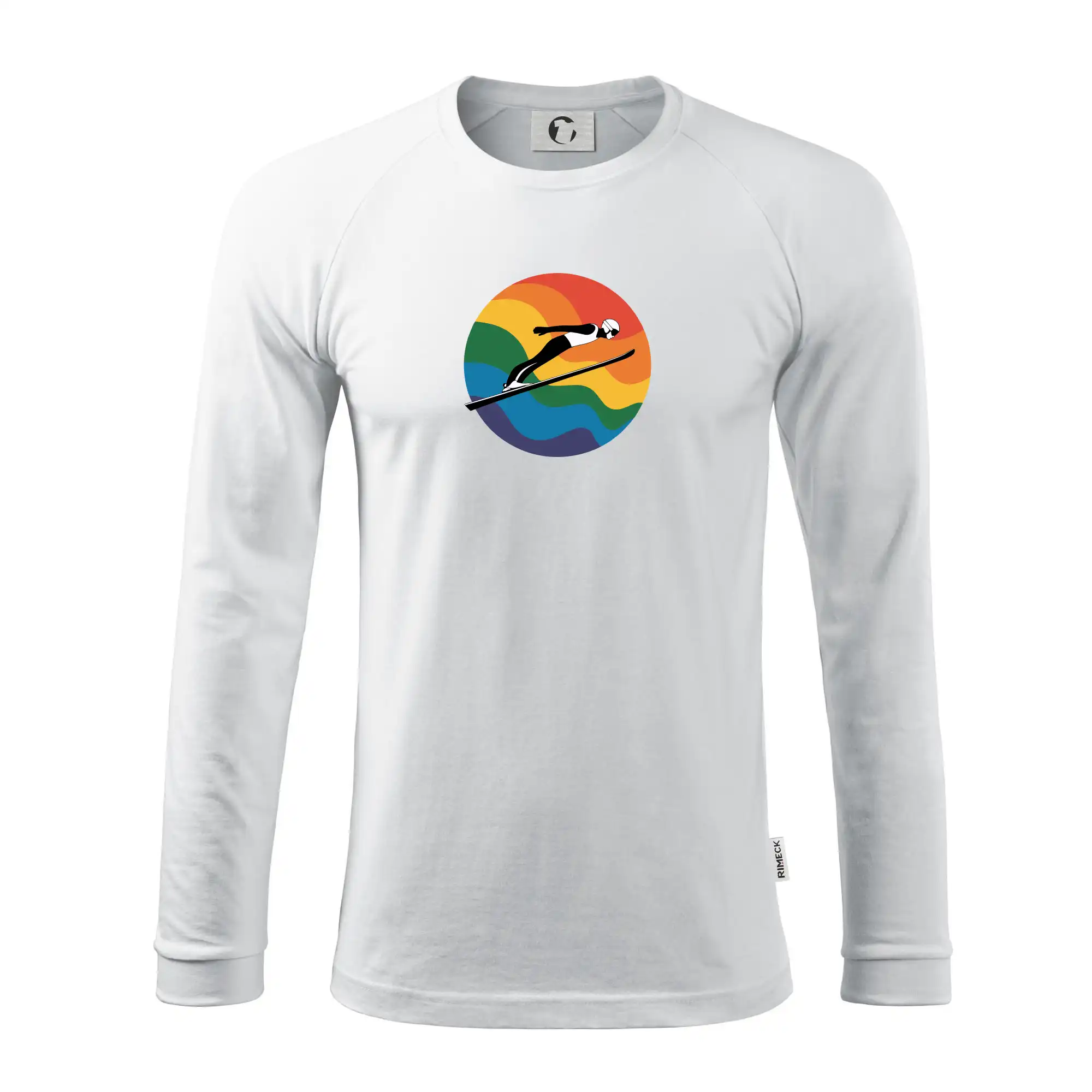 Skokan na lyžích v kruhu