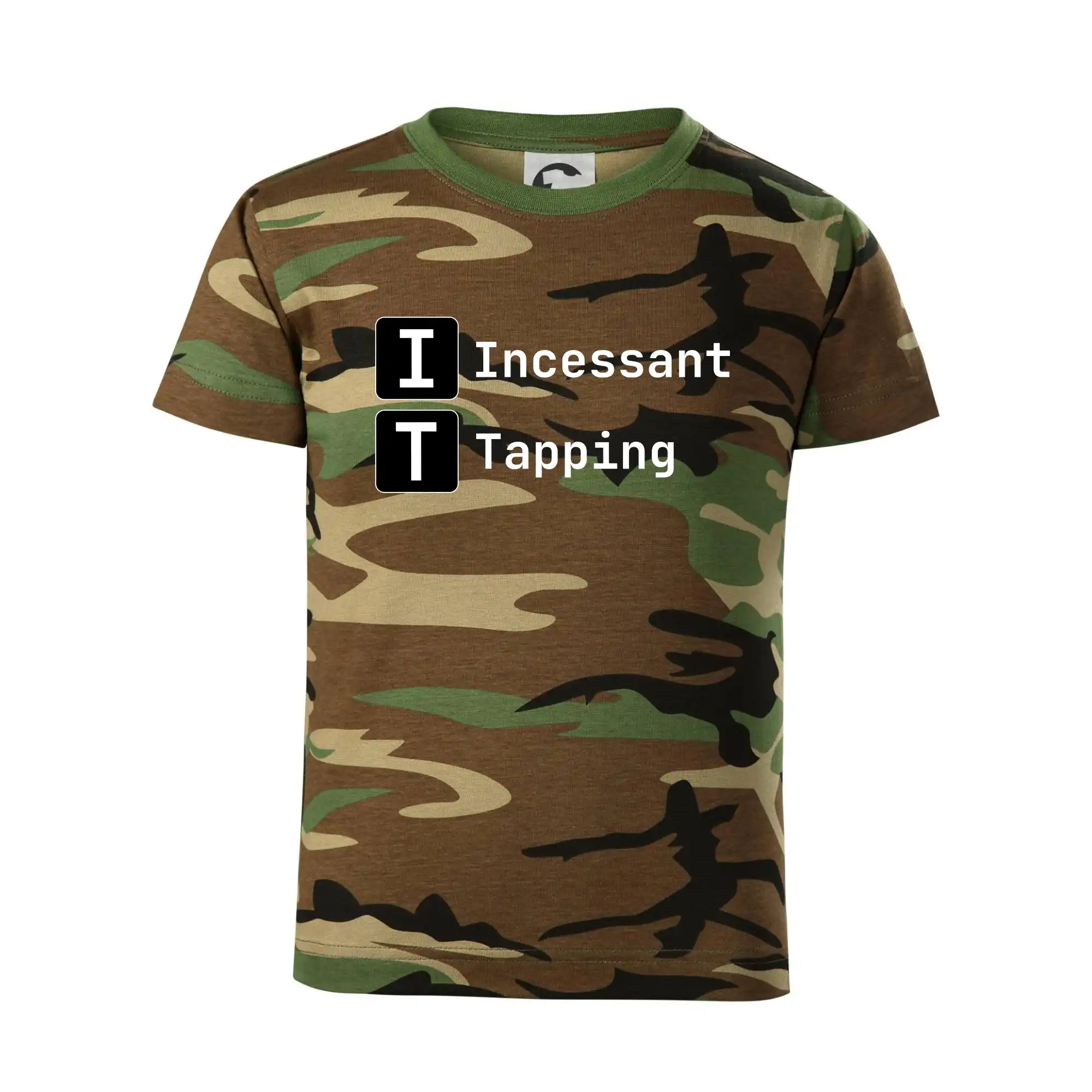 IT Nápis Incessant Tapping