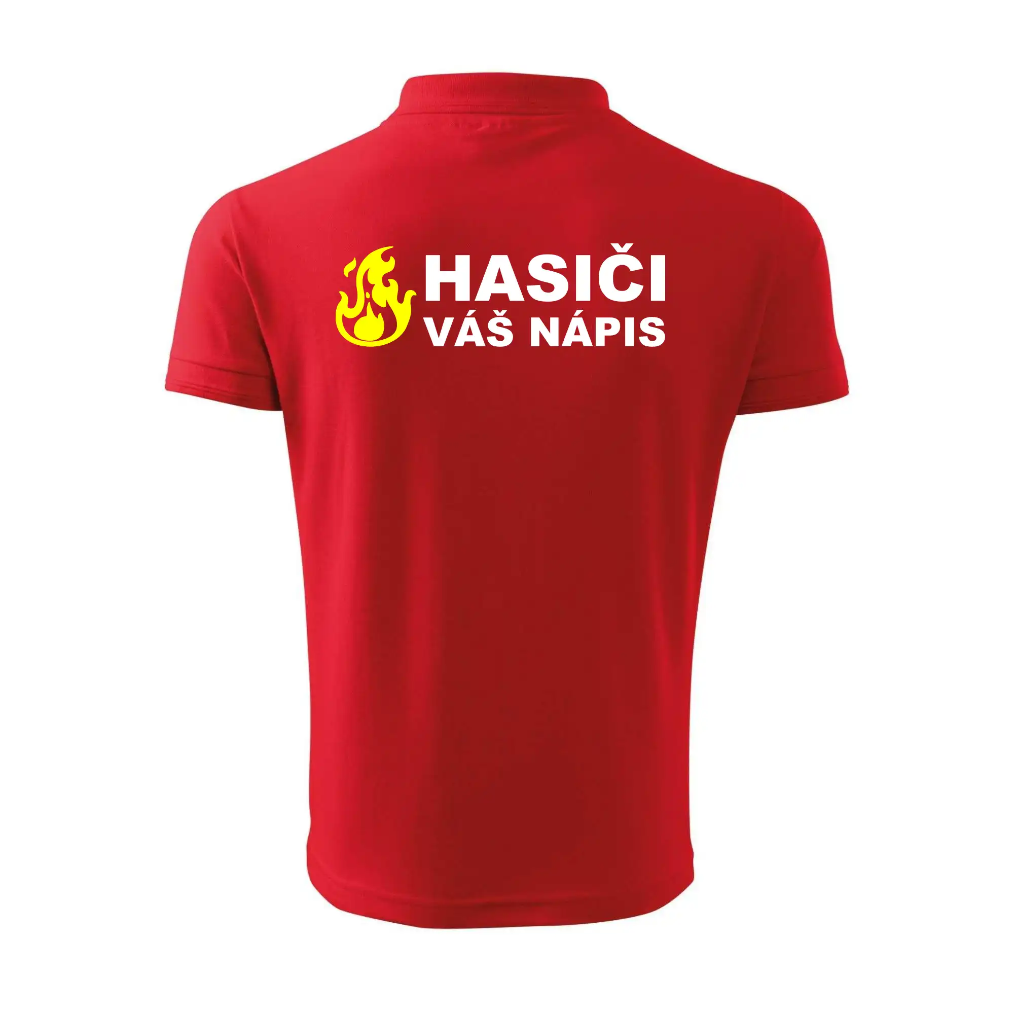 Hasiči (oheň, název sboru - vlastní nápis)