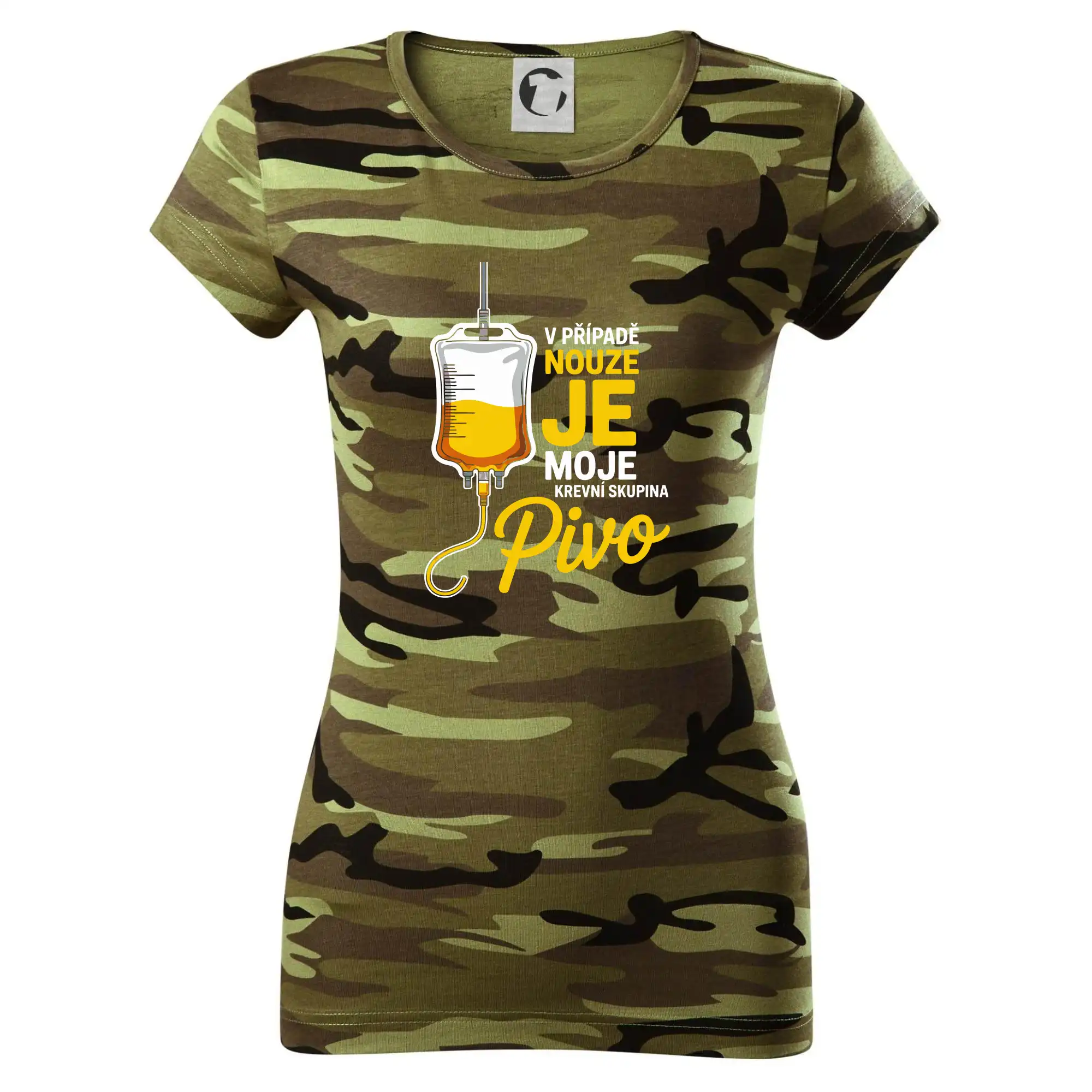 V případě nouze je moje krevní skupina pivo