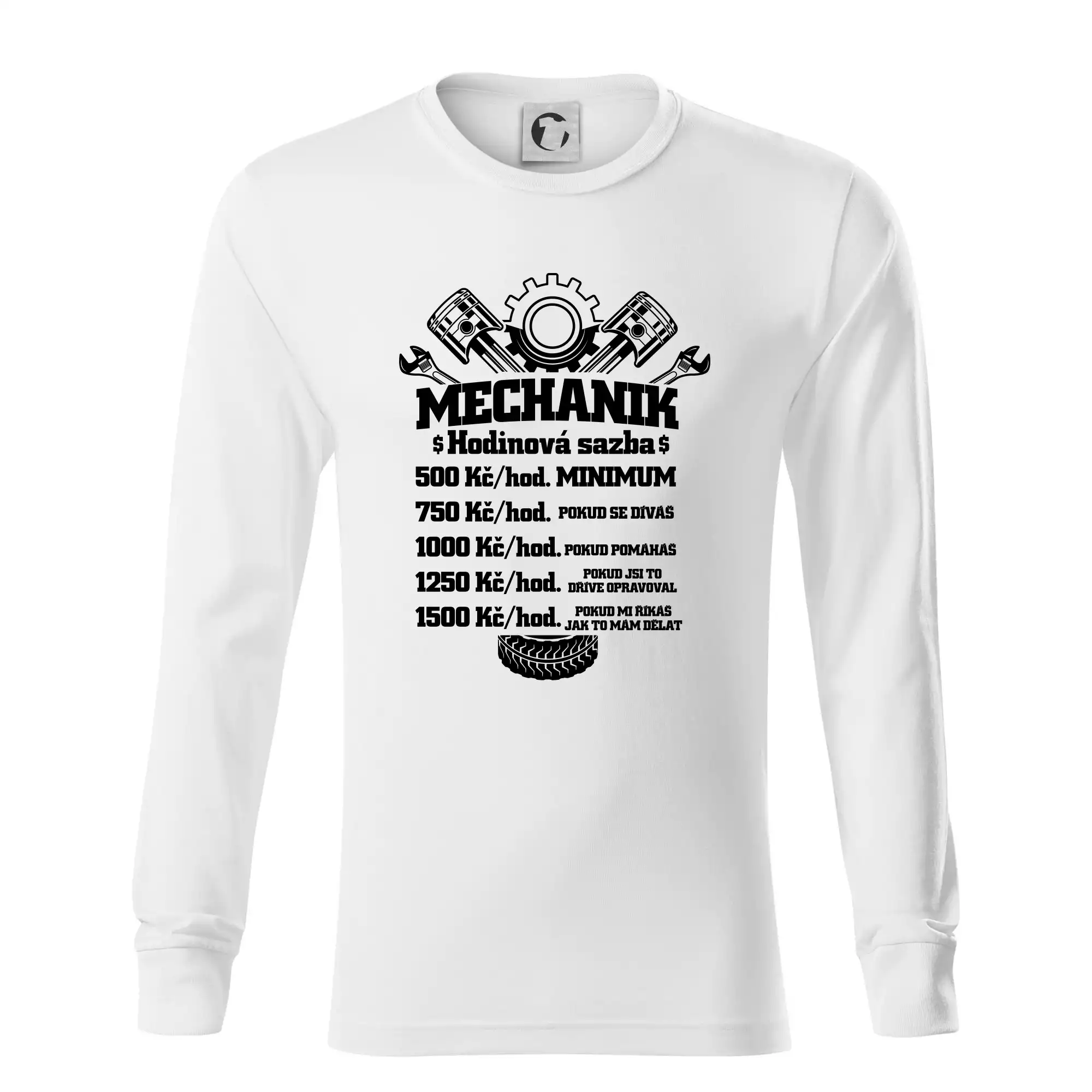 Mechanik - hodinová sazba