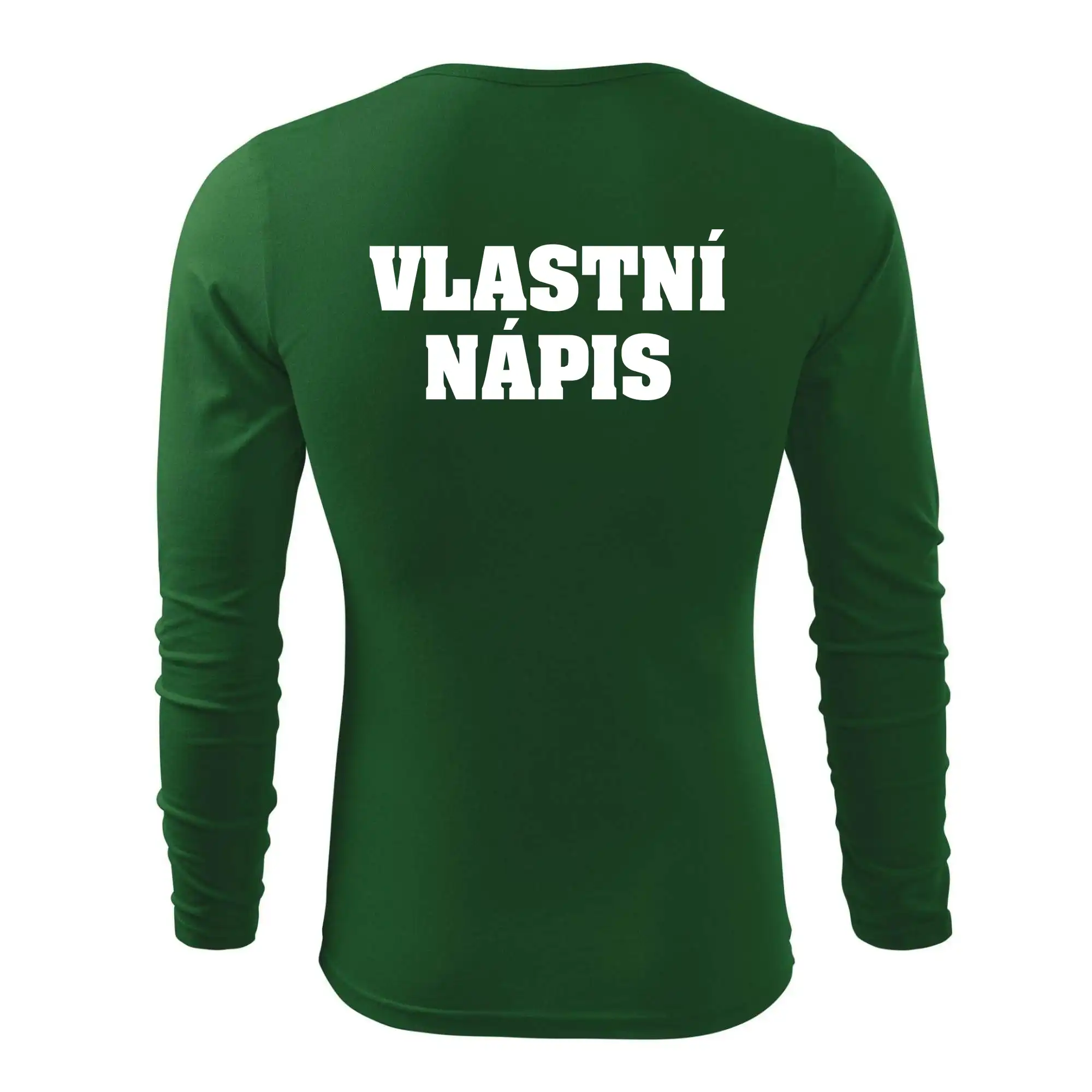 Hvězda života - vlastní nápis vpředu a vzadu