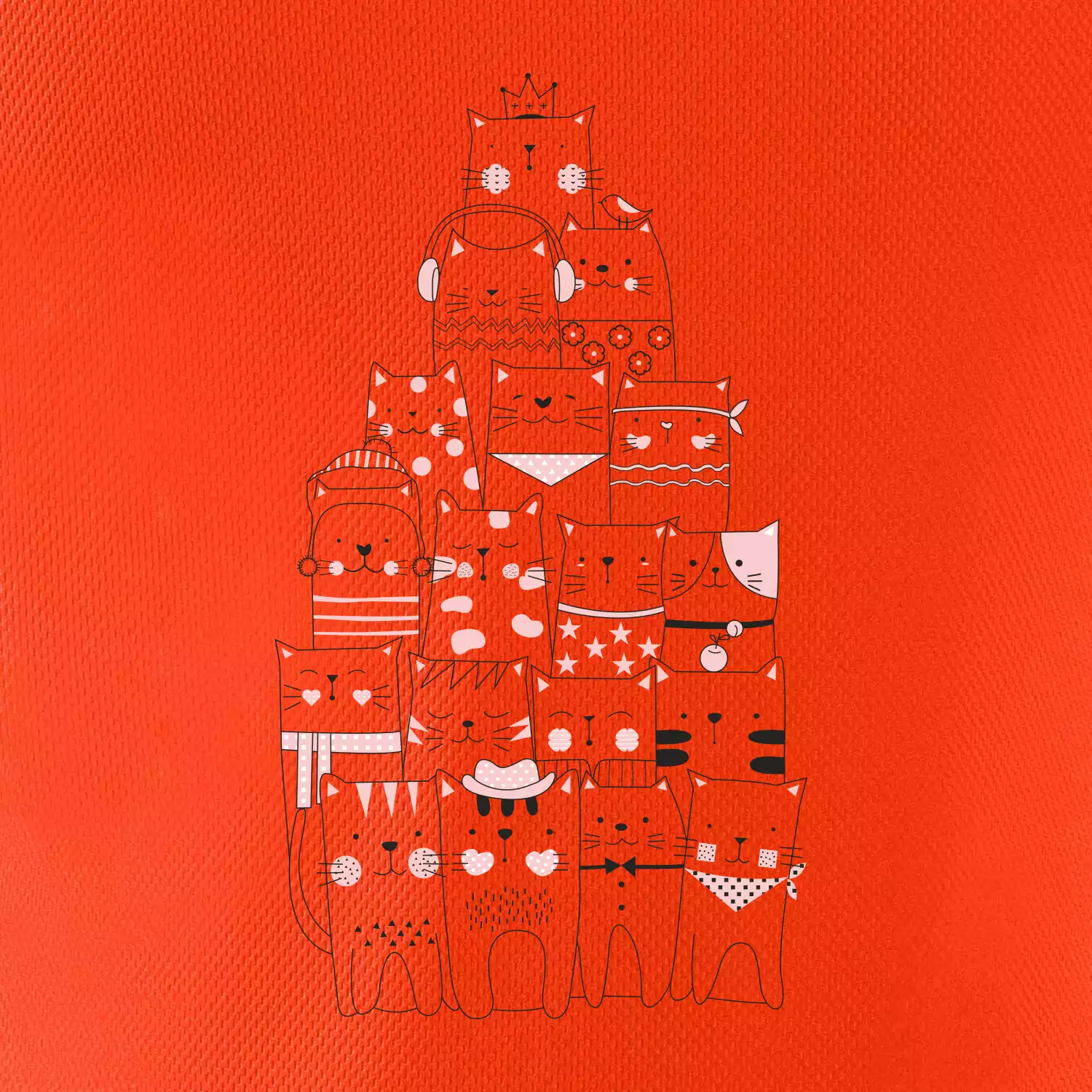 Pyramida z koček