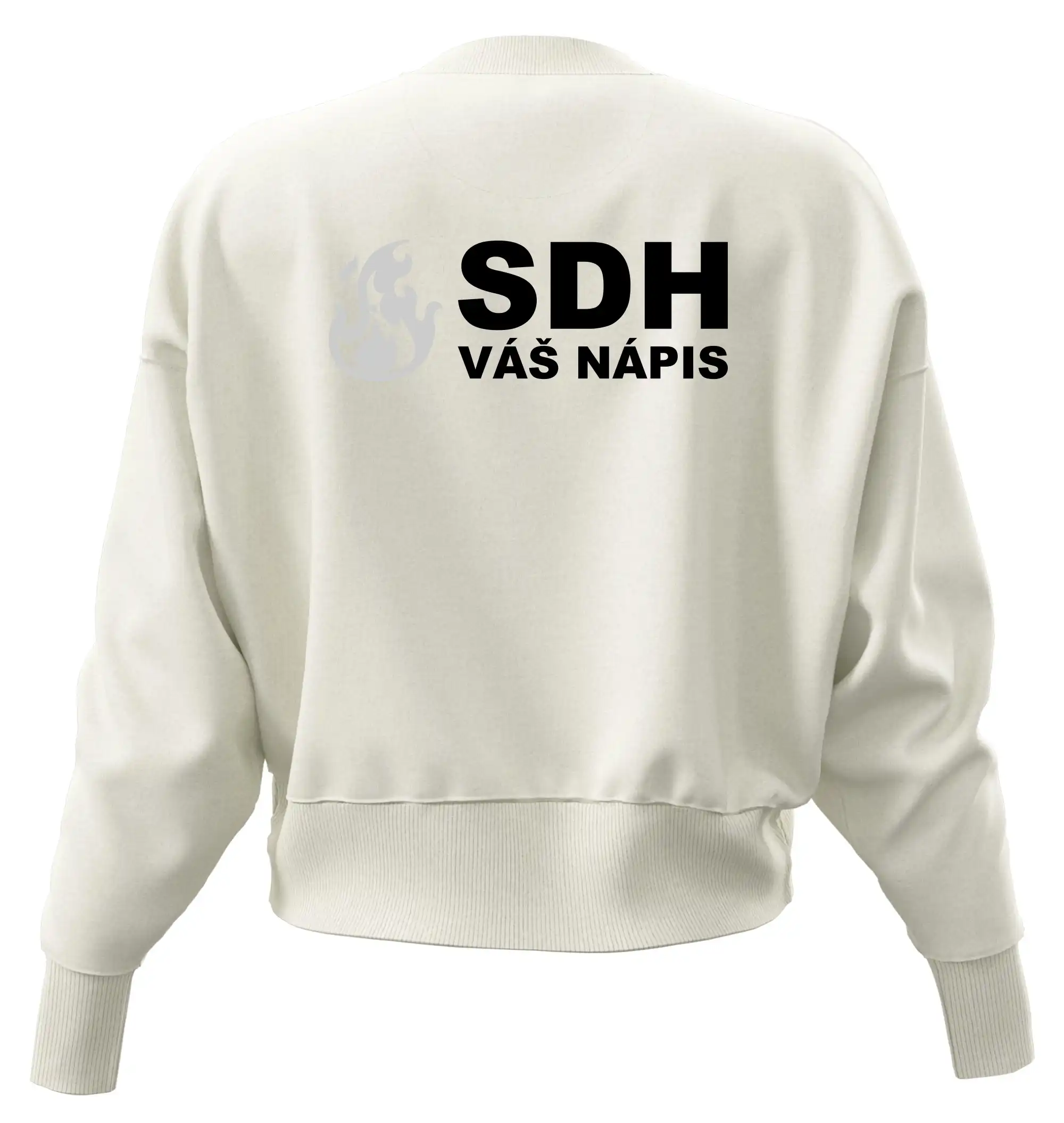 SDH REFLEXNÍ nápis (oheň, firesport, název sboru - vlastní nápis)