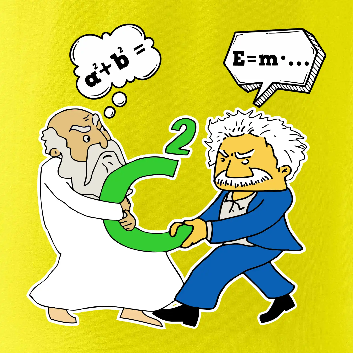 Pythagoras a Albert boj o C