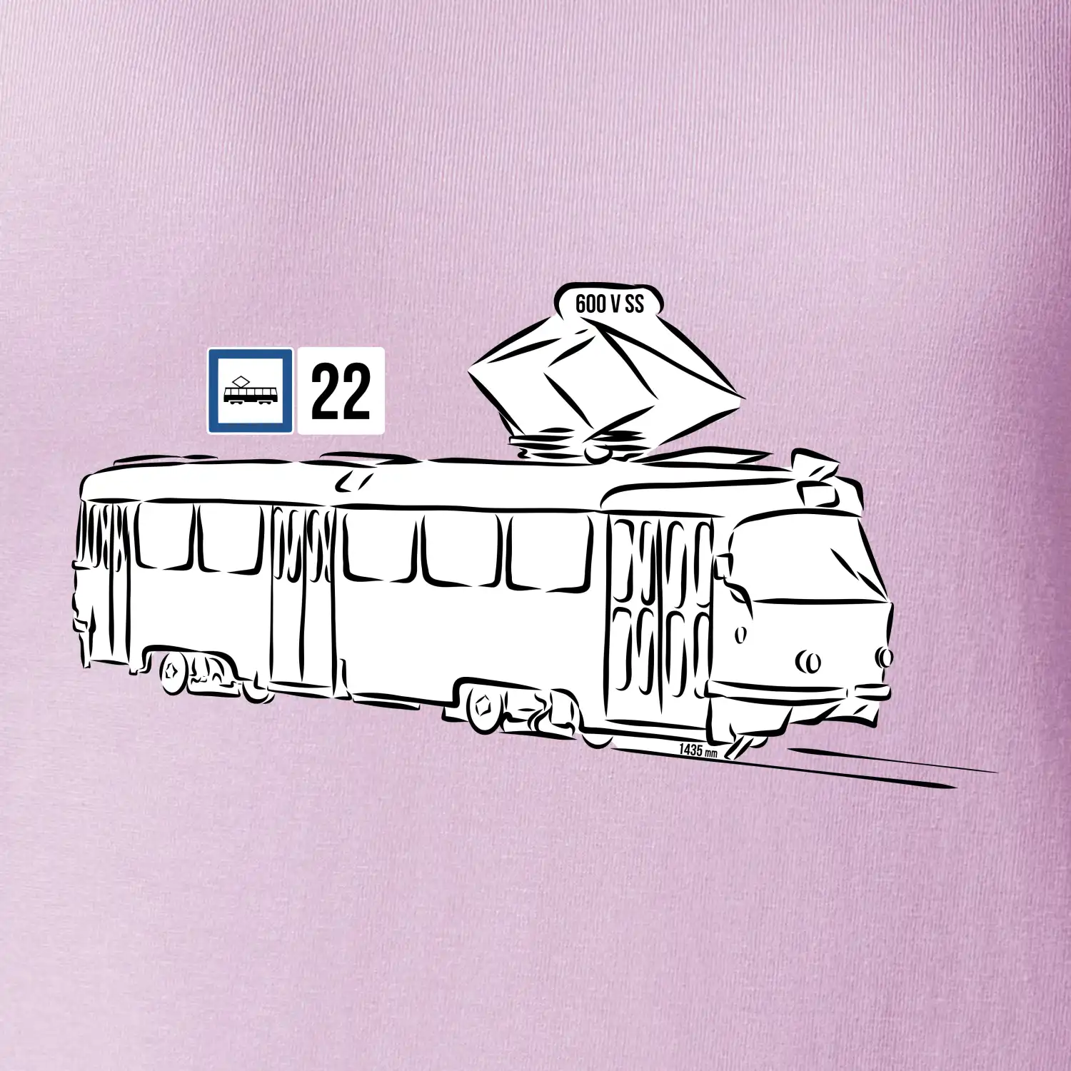Tramvaj číslo 22