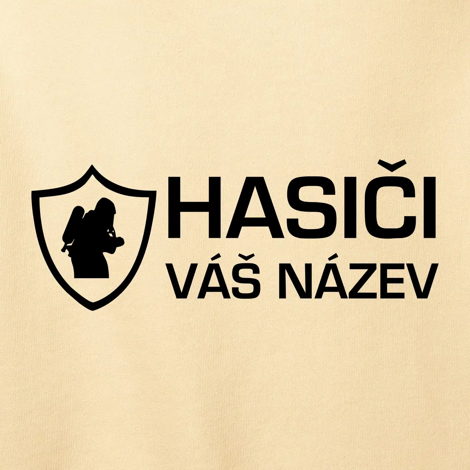 Hasiči emblem - vlastní nápis