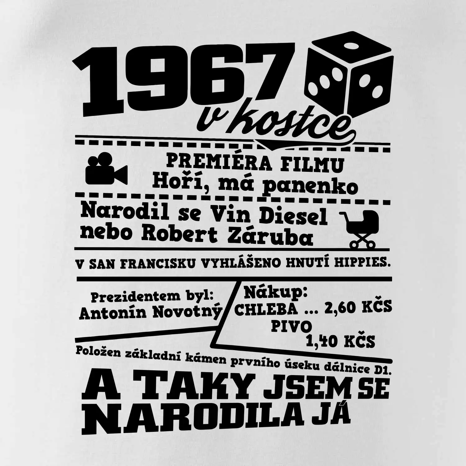 1967 v kostce